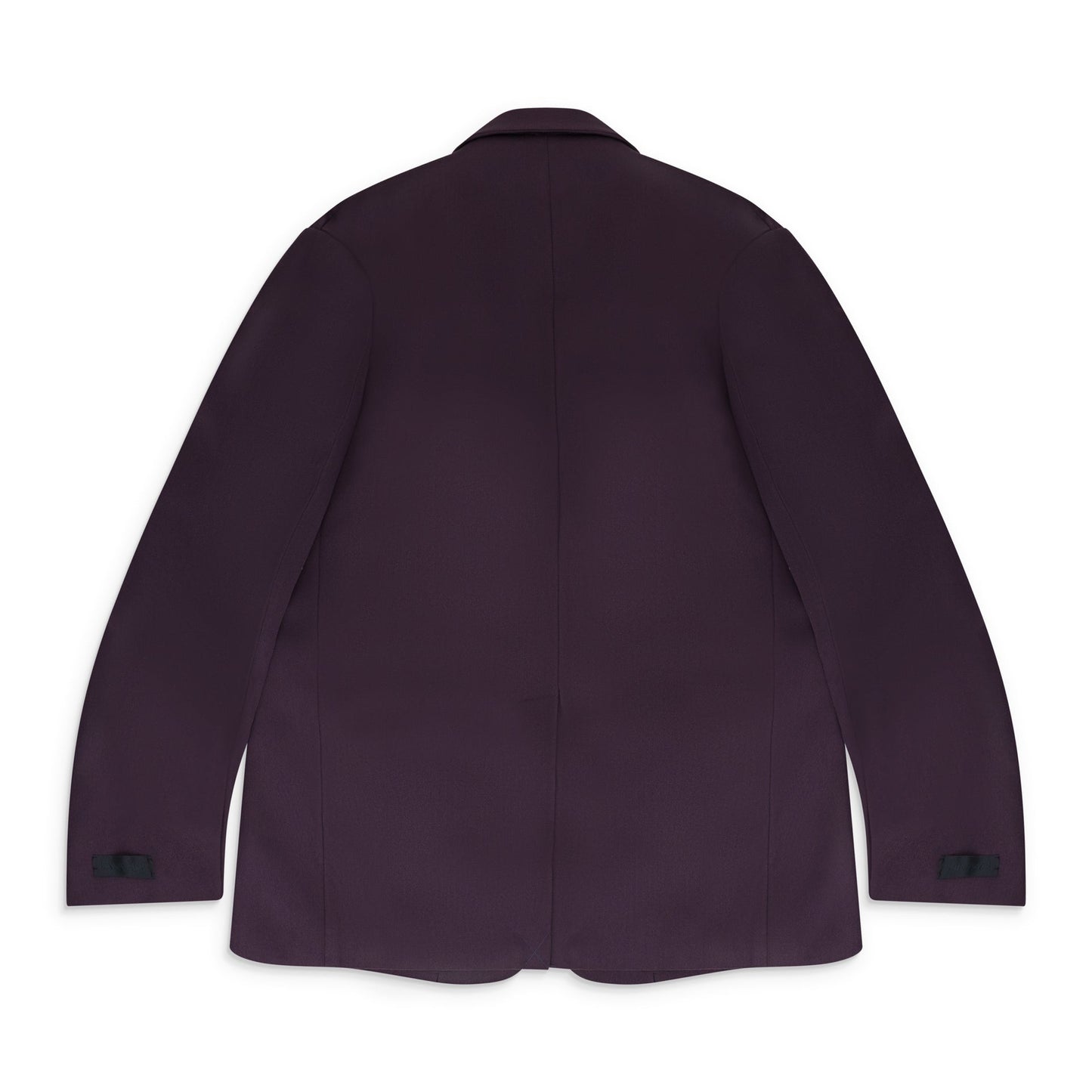 BLACK PADDED SINGLE BREAST JACKET