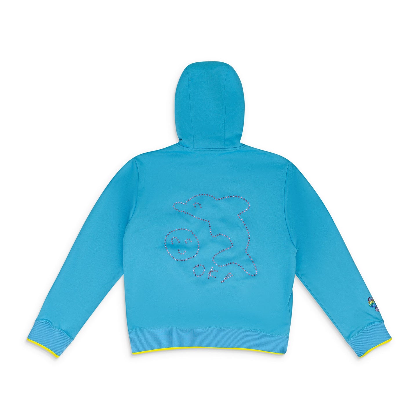 BLUE ZIP UP HOODIE