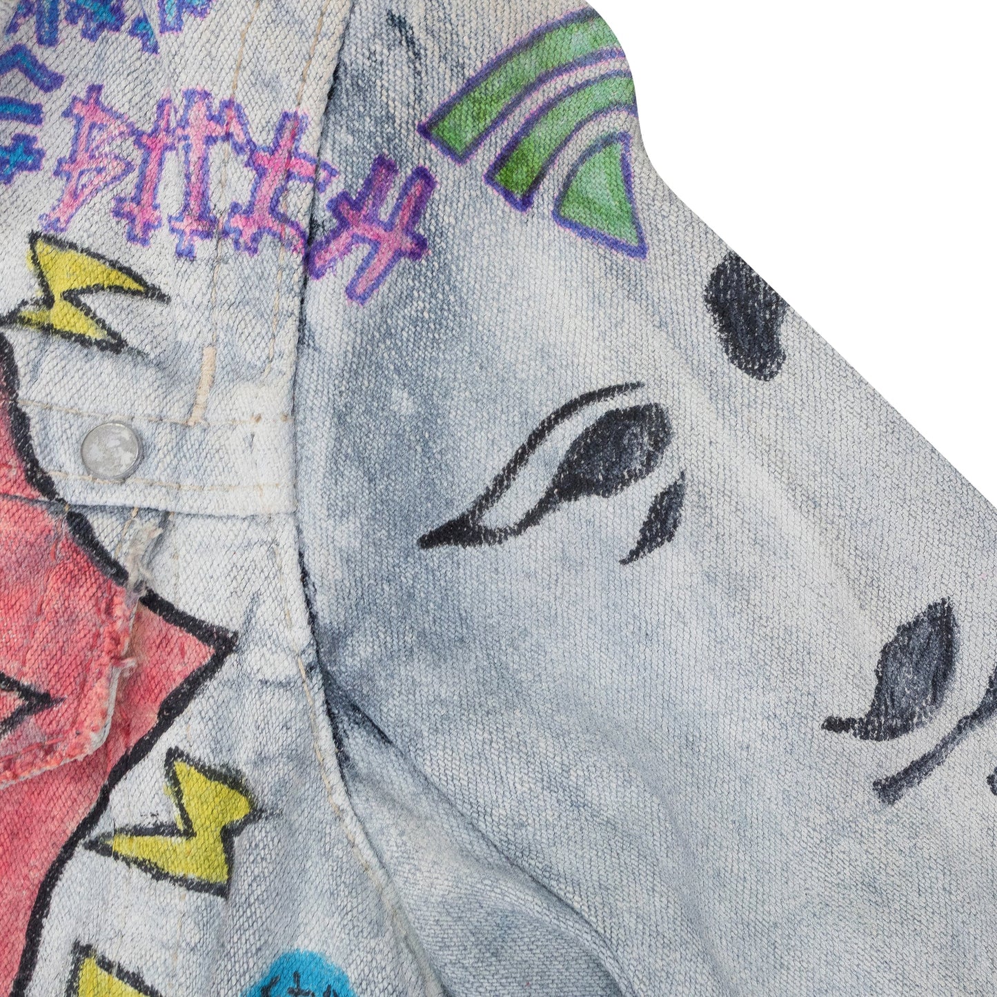MULTICOLOR DENIM JACKET