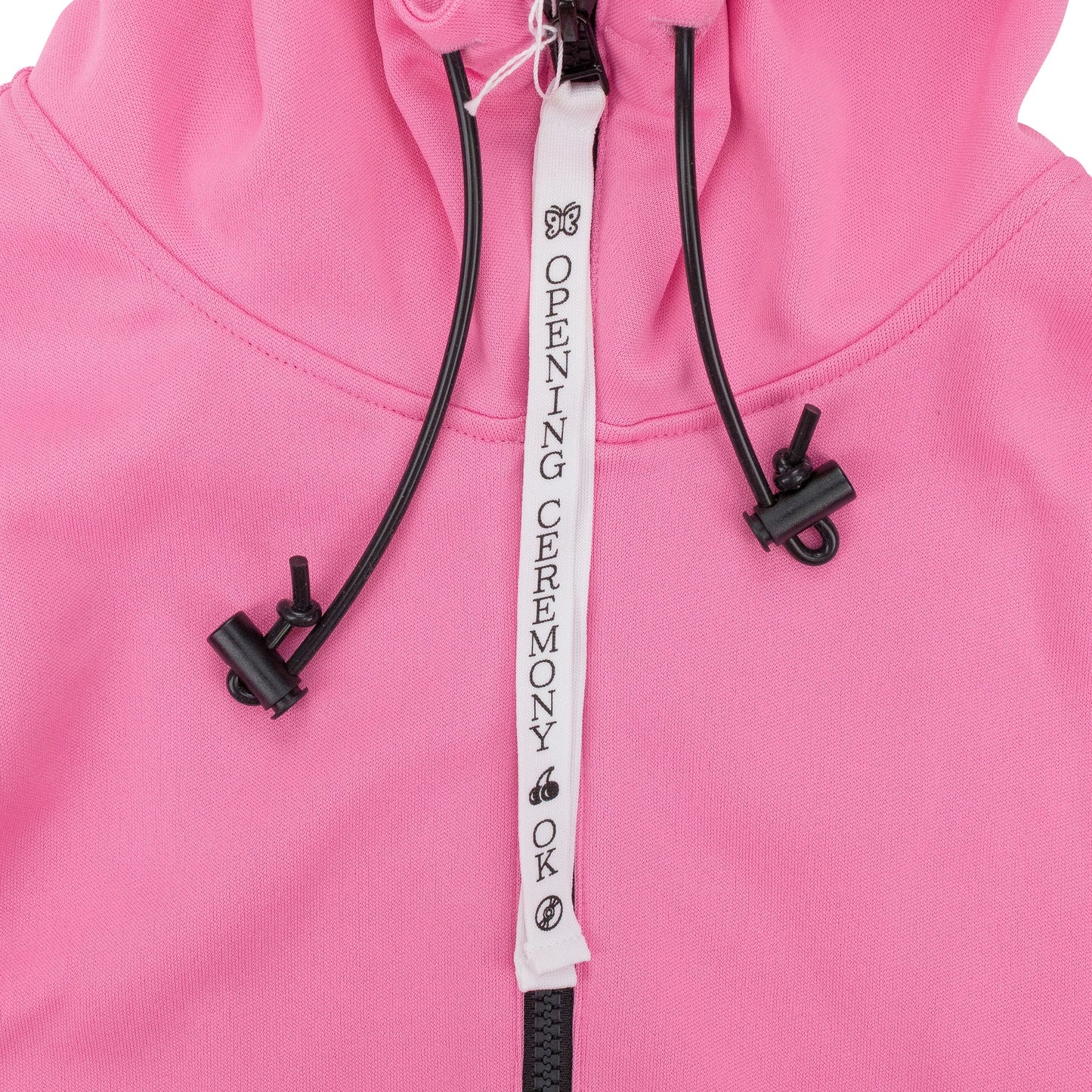 PINK ZIP UP HOODIE