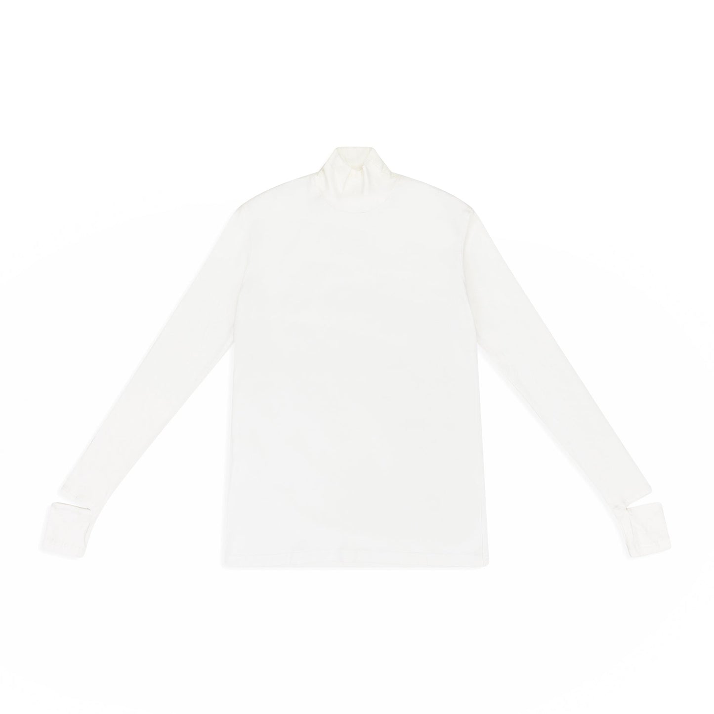 WHITE TILLOU COTTON SINGLE JERSEY T-SHIRT