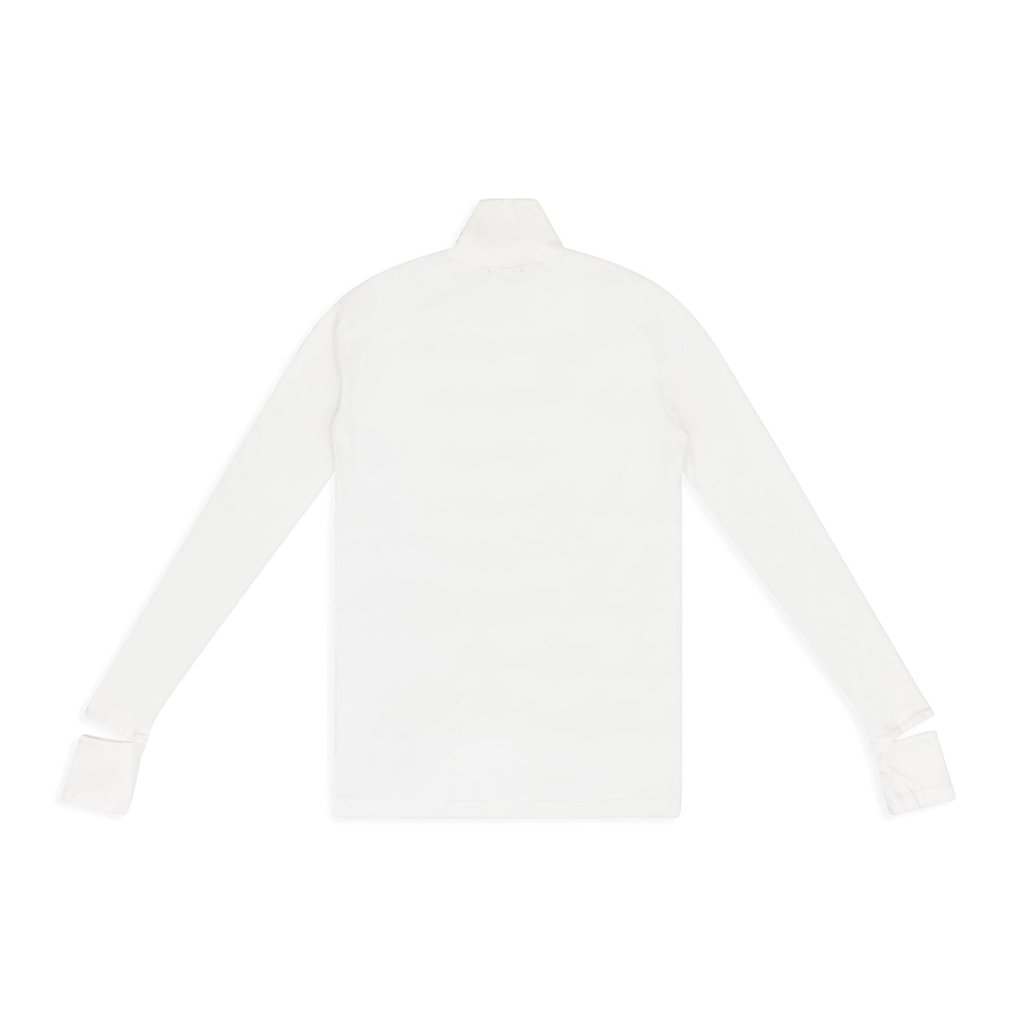 WHITE TILLOU COTTON SINGLE JERSEY T-SHIRT