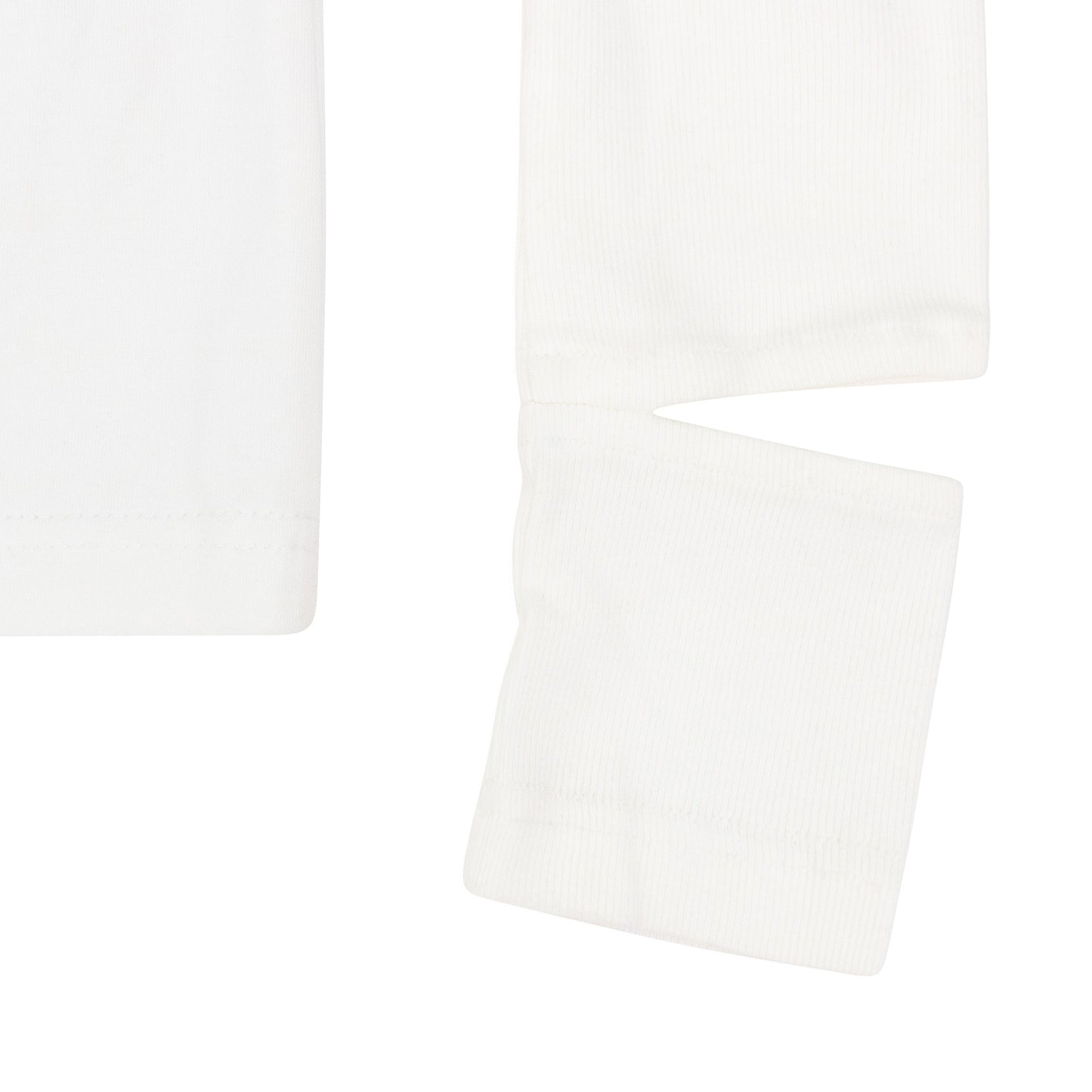 WHITE TILLOU COTTON SINGLE JERSEY T-SHIRT