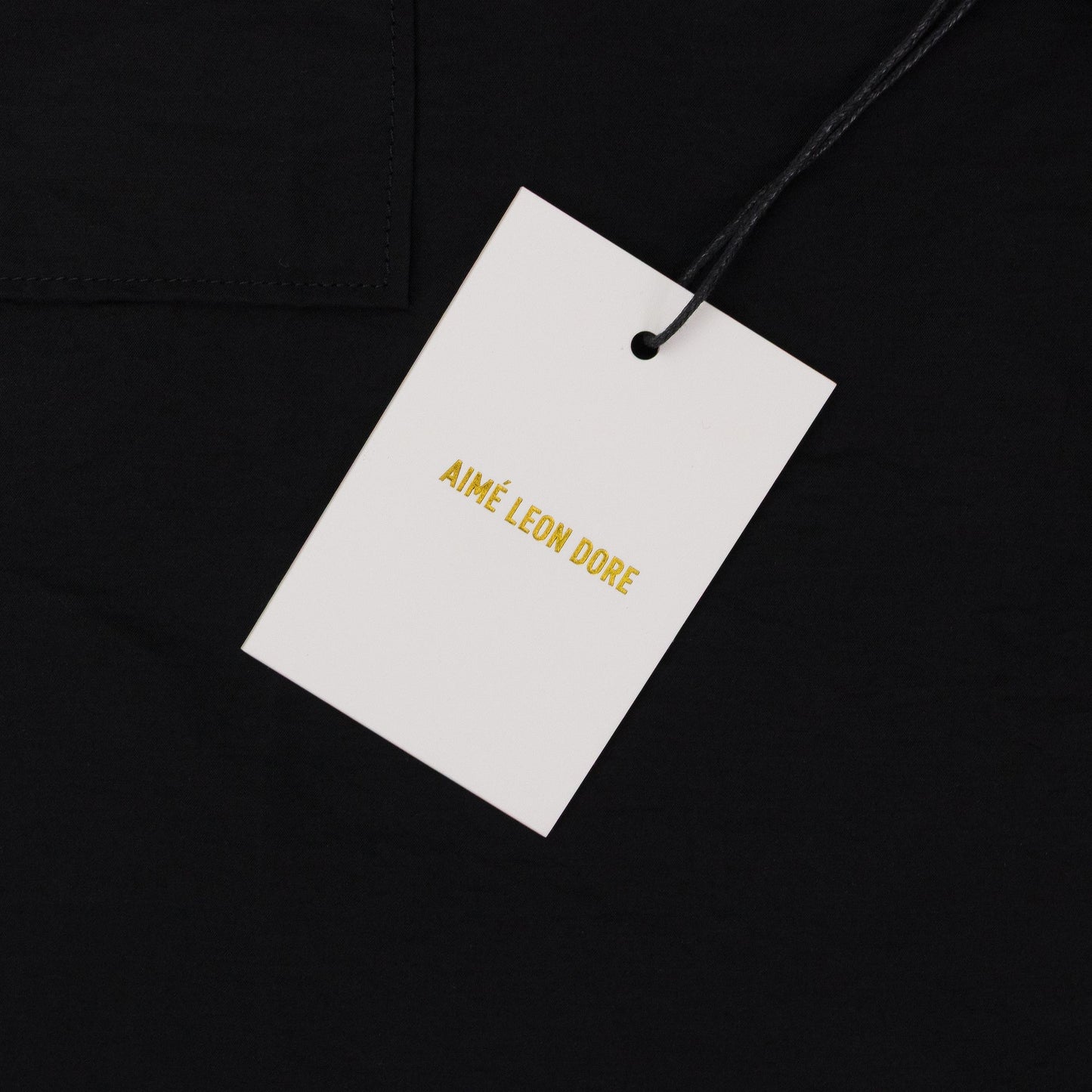 BLACK WESTERN OVERSHIRT