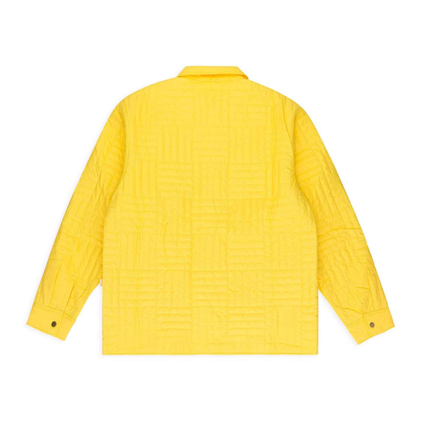 YELLOW REVERSIBLE FILLED OVERSHIRT