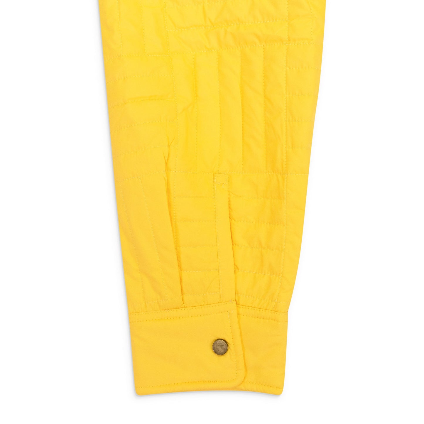YELLOW REVERSIBLE FILLED OVERSHIRT