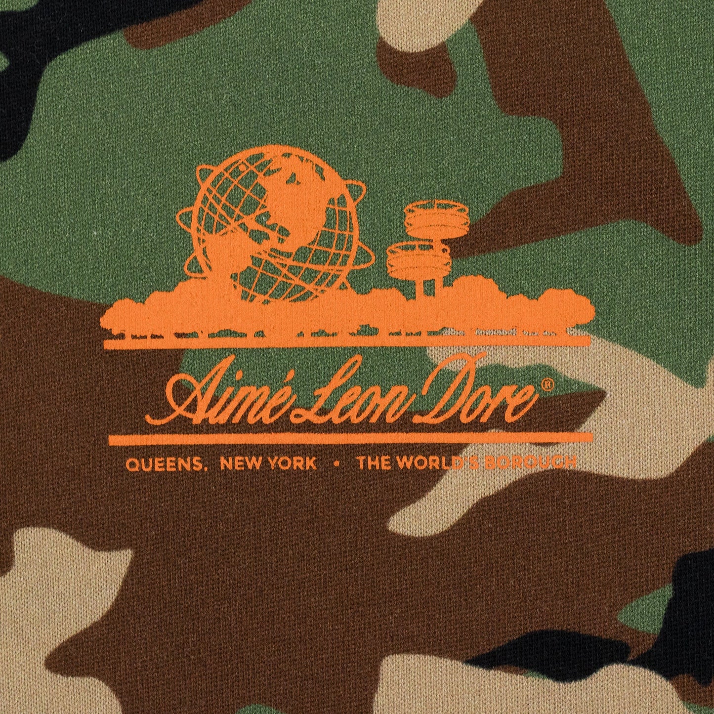 MULTICOLOR CAMO UNISPHERE T-SHIRT