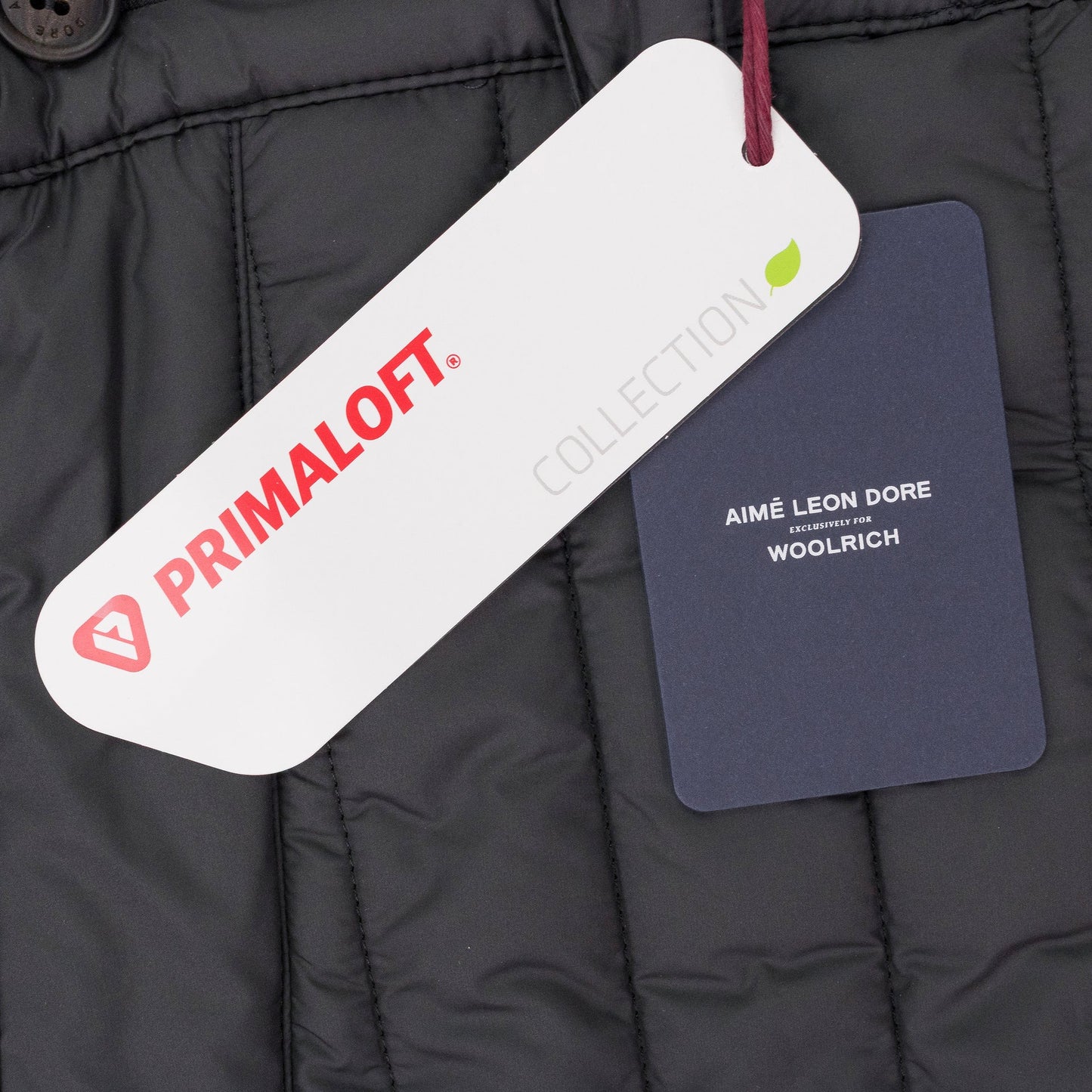 BLACK WOOLRICH FILLED PANTS