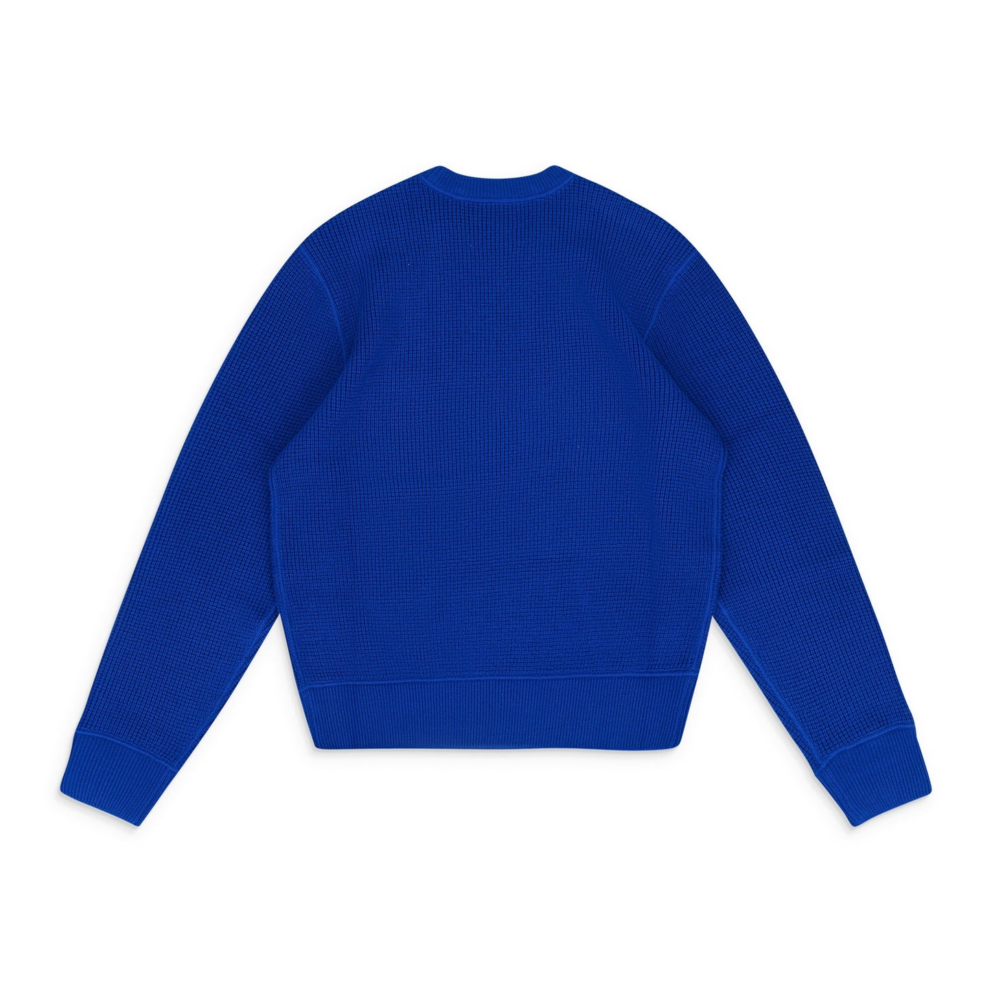 NWT AIME LEON DORE BLUE MERINO WAFFLE CREWNECK SWEATER SIZE XS $325