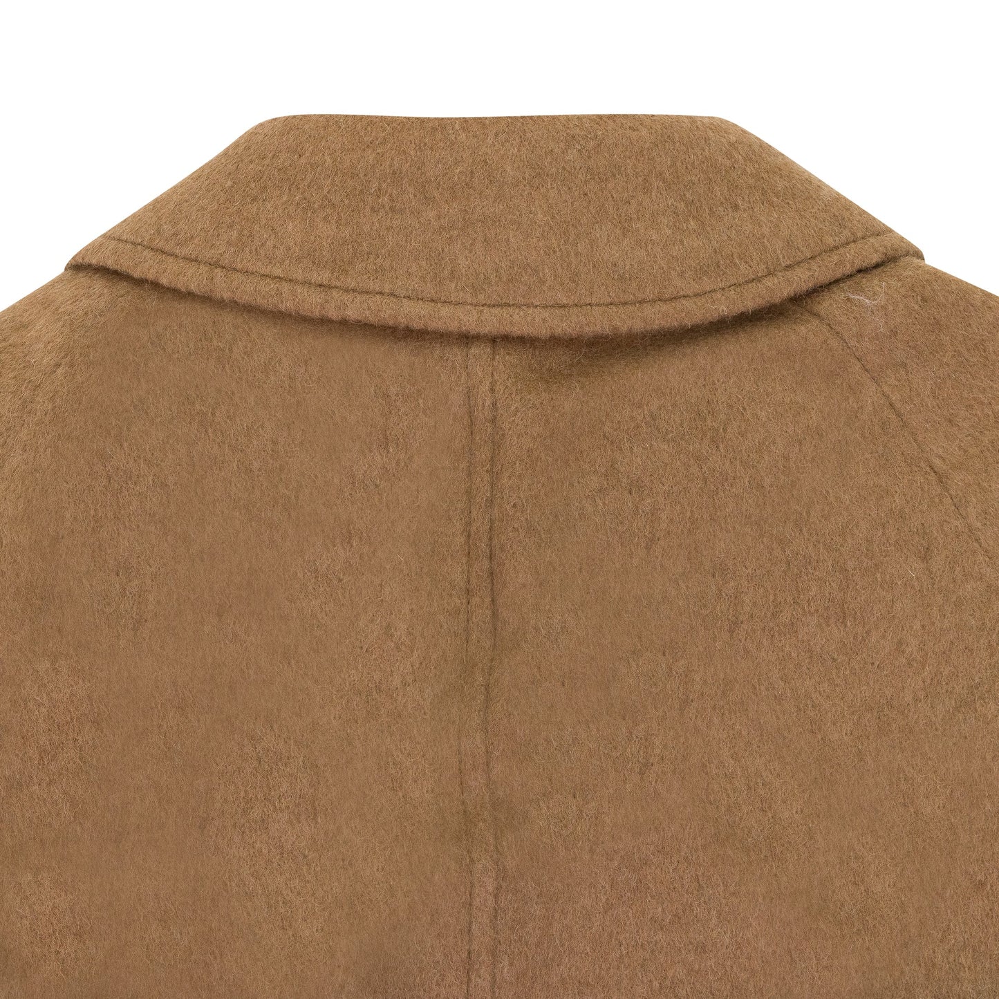 BROWN BALMACAAN COAT