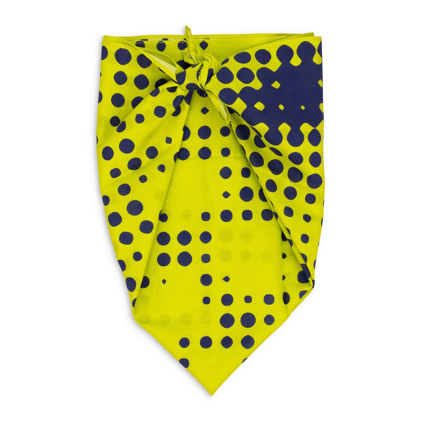 GREEN NEW BALANCE GEO PRINT BANDANA HAT