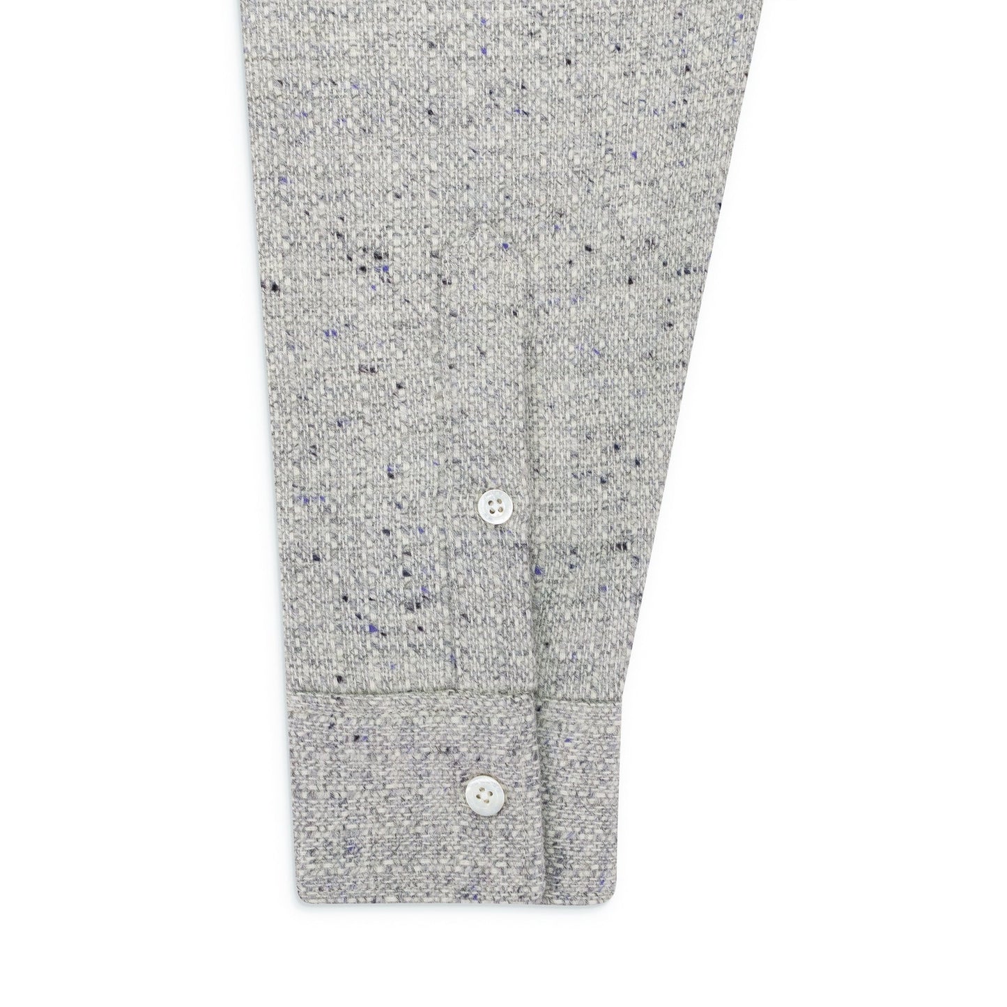 GRAY JACQUARD BUTTON-DOWN SHIRT
