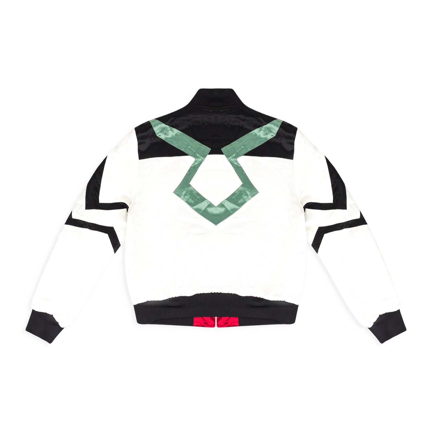 WHITE REVERSIBLE DERBY BOMBER