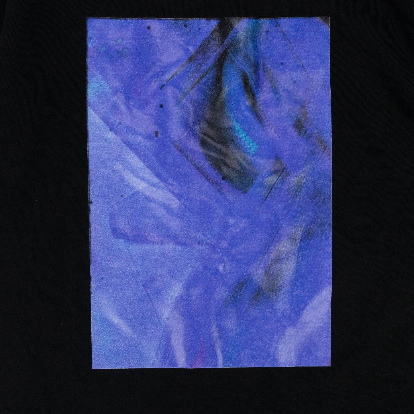 BLUE PHOTOGRAPHED HOODIE