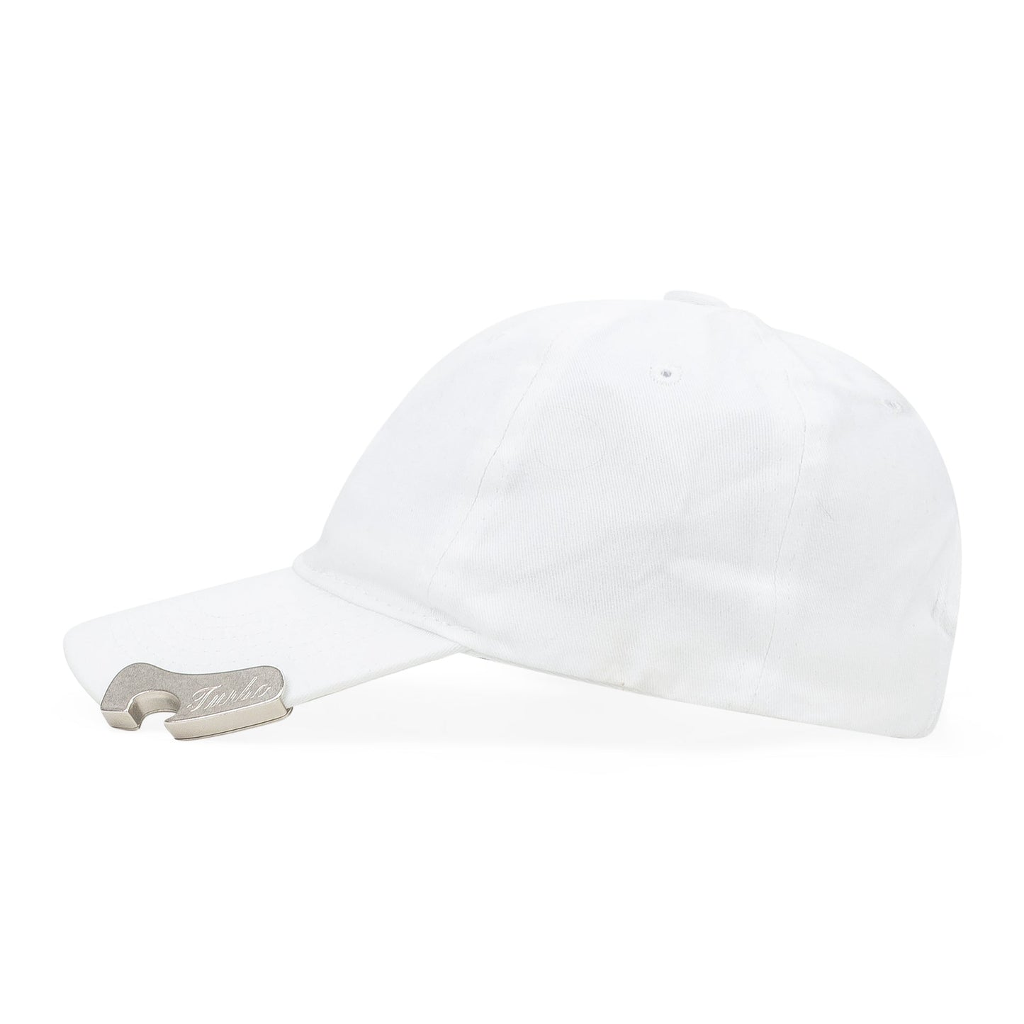 WHITE BOTTLE OPENER CAPOS CAP