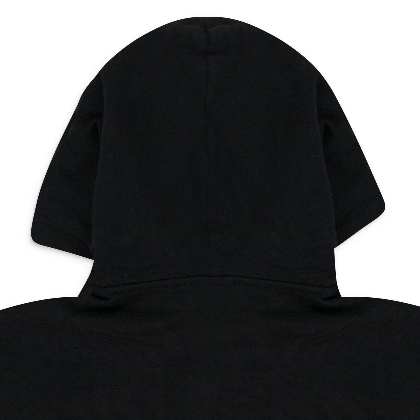 BLACK EMBOSSED BOX LOGO HOODIE
