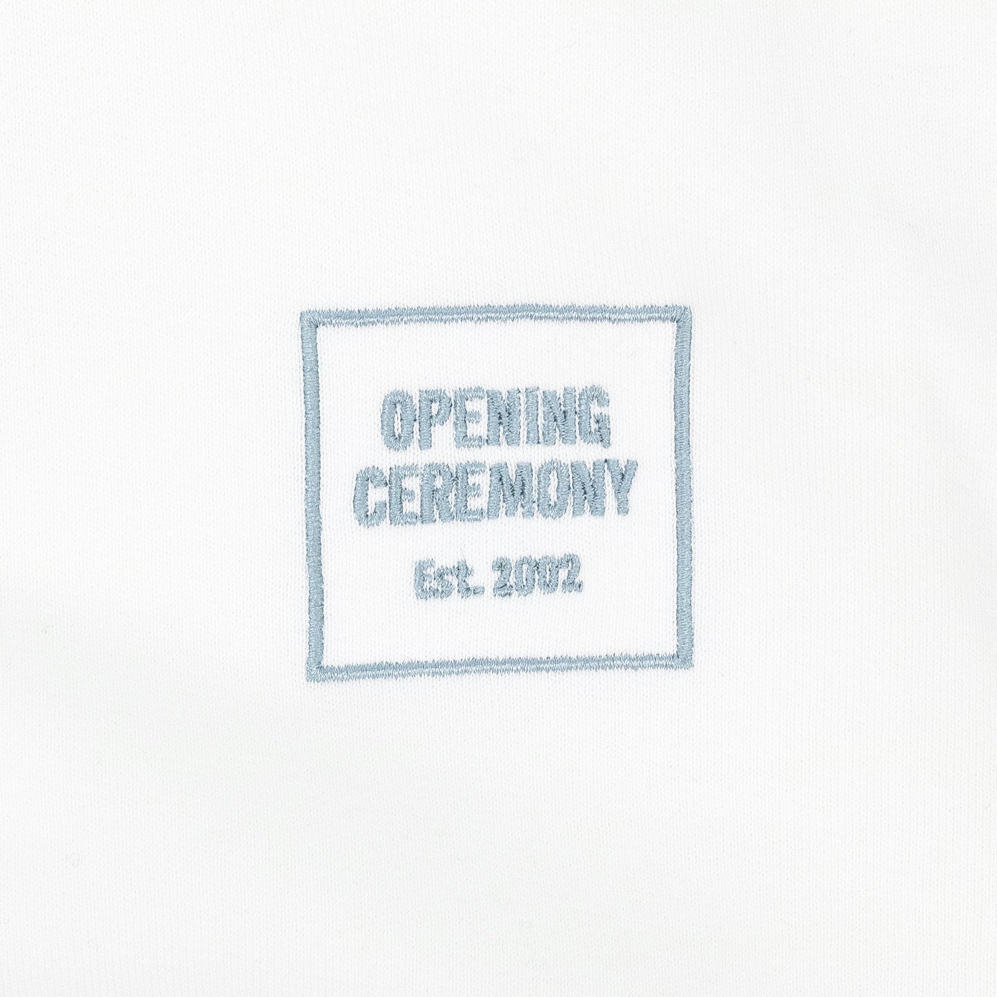 WHITE MINI BOX LOGO SWEATSHIRT