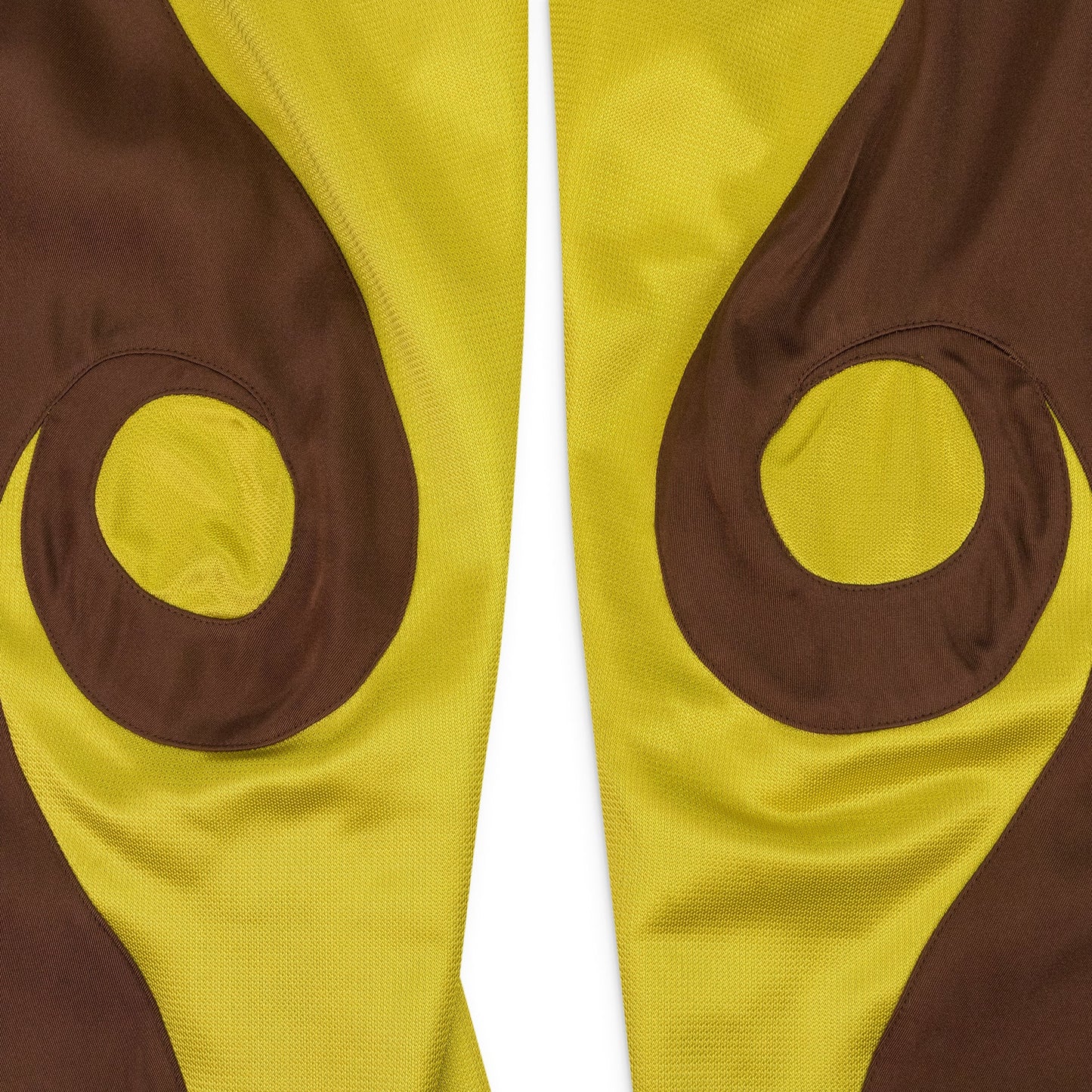 YELLOW/BROWN VIEIRA TROUSERS