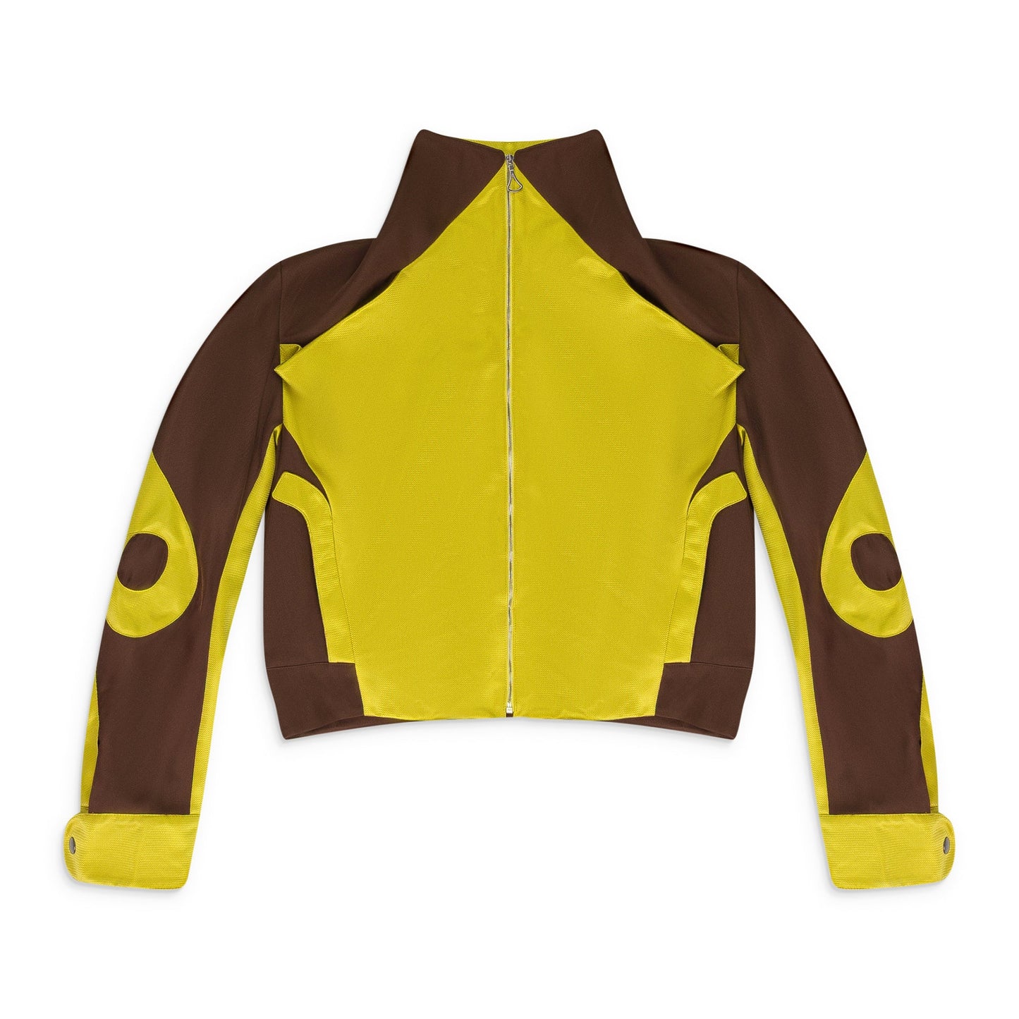 YELLOW/BROWN VIEIRA BOMBER