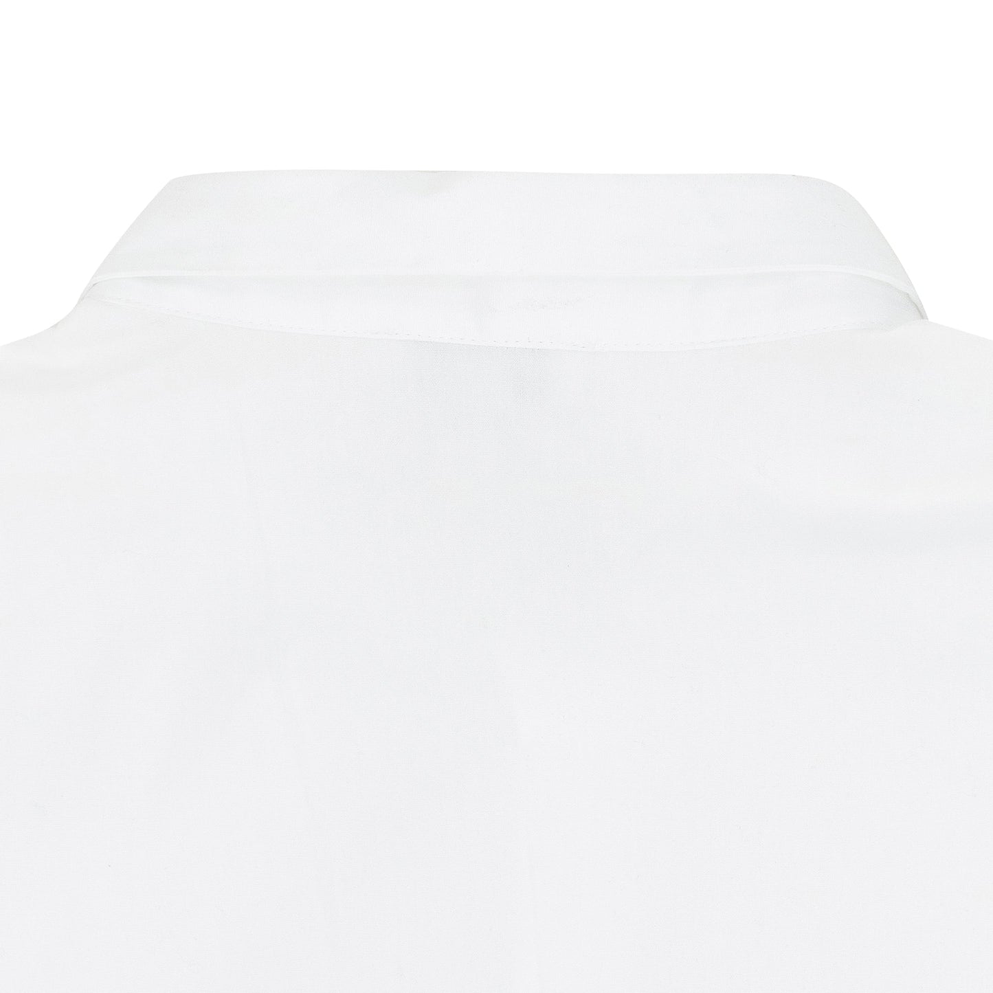 WHITE POPLIN BUTTON-DOWN SHIRT