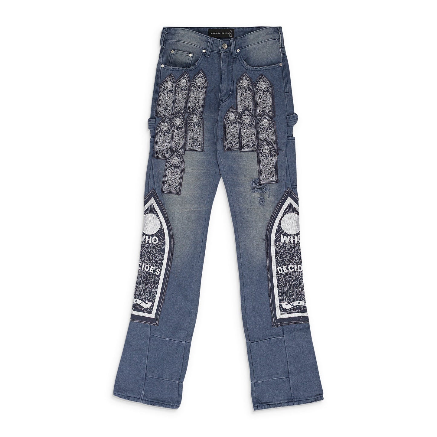 VIOLET PATCHED ARCH PANTS