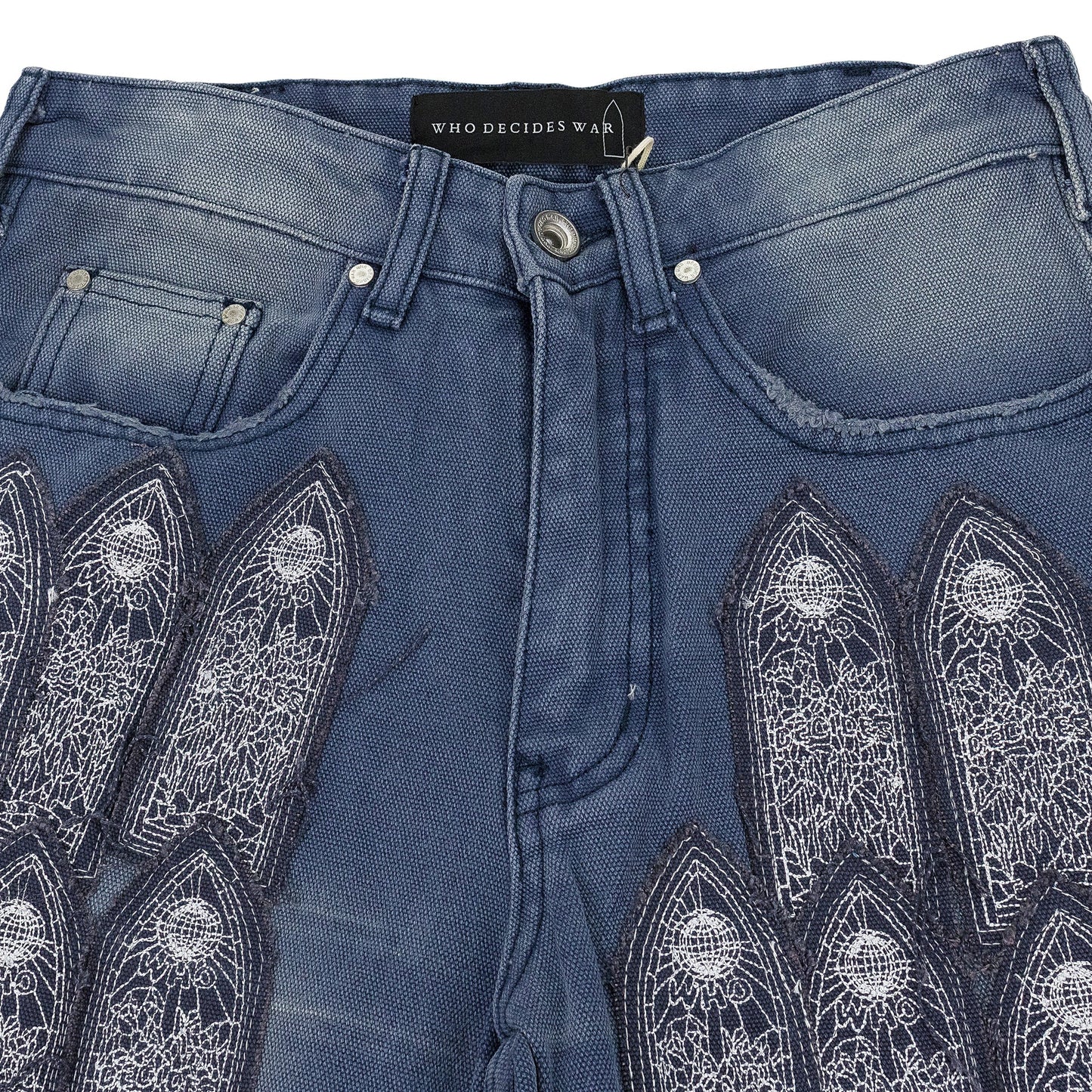 VIOLET PATCHED ARCH PANTS