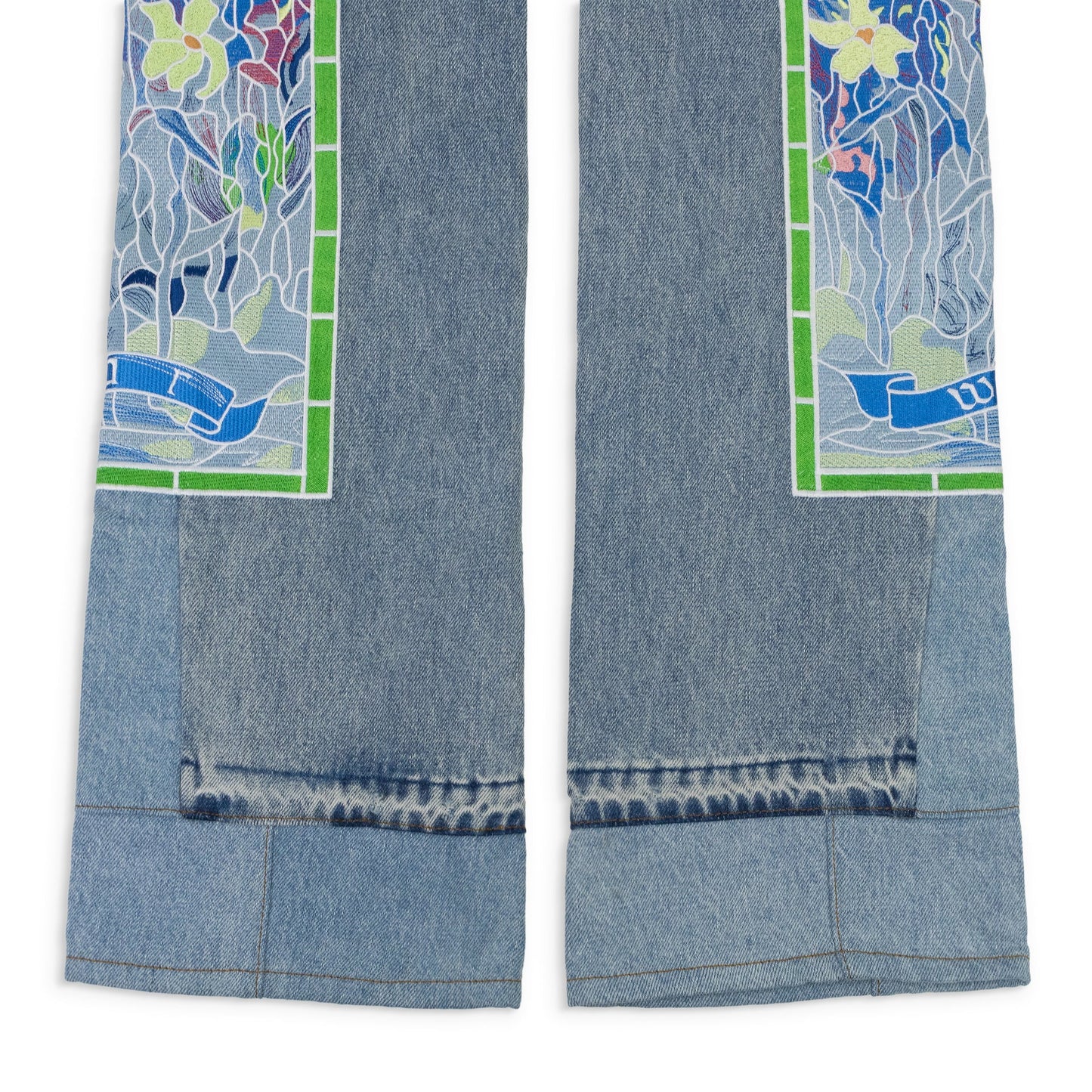 BLUE COWBOY STRAIGHT-FIT JEANS