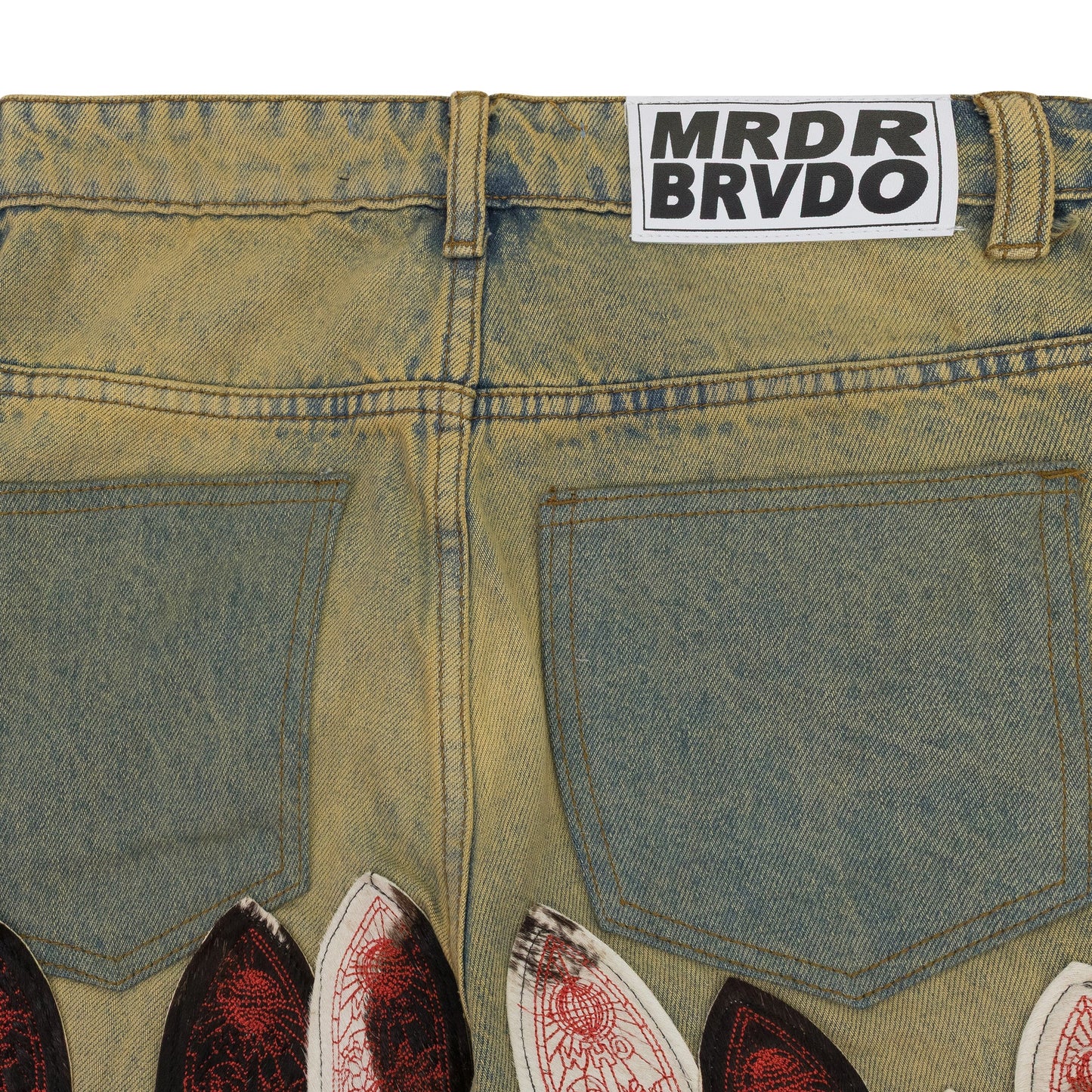 MULTI SANGRE STRAIGHT-FIT JEANS