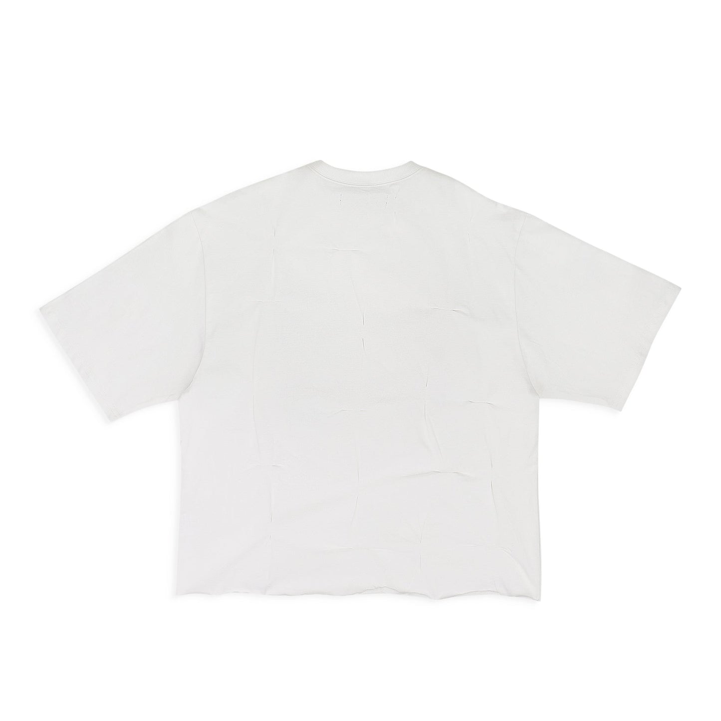 MULTICOLOR GATHERED BEACH JERSEY T-SHIRT