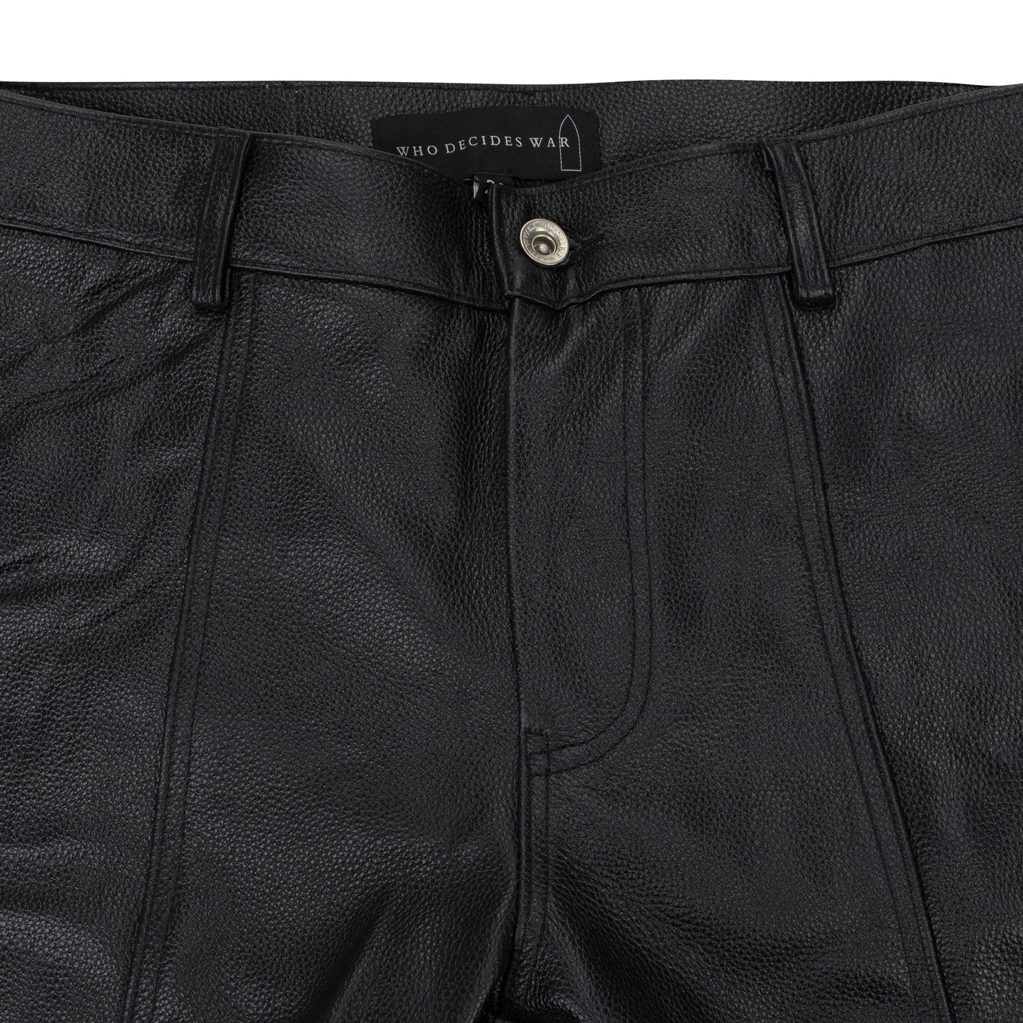 BLACK MRDR LEATHER PANTS