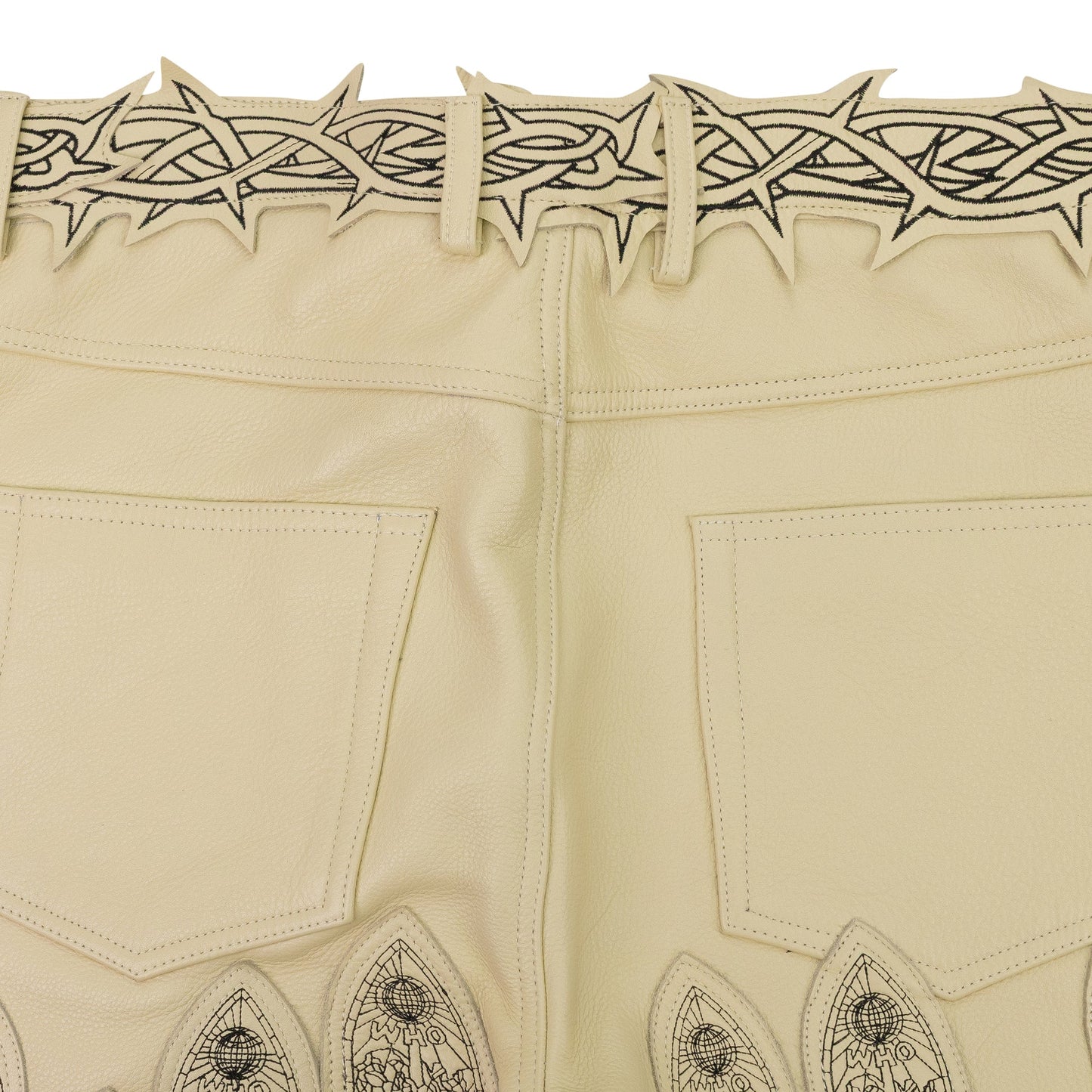OFF-WHITE PATCHED ARCH PANTS