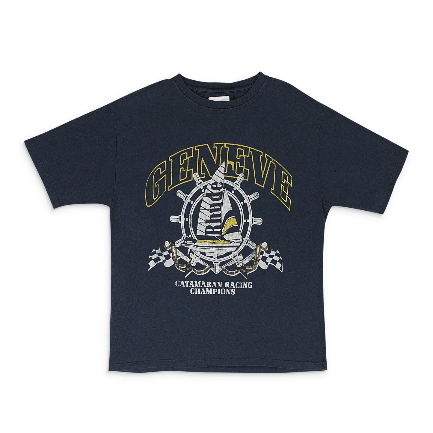 BLACK GENEVE CATAMARAN T-SHIRT