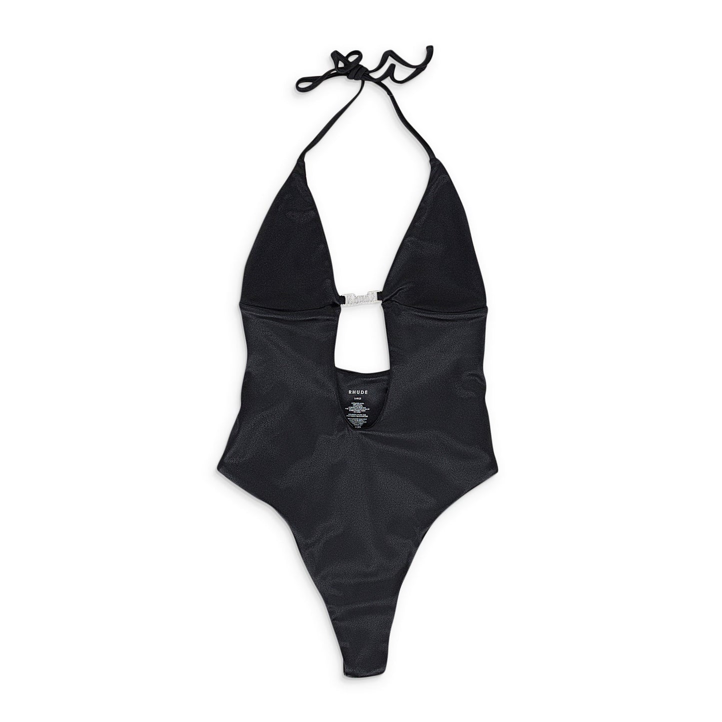 BLACK RIMINI ONE-PIECE SWIMSUIT