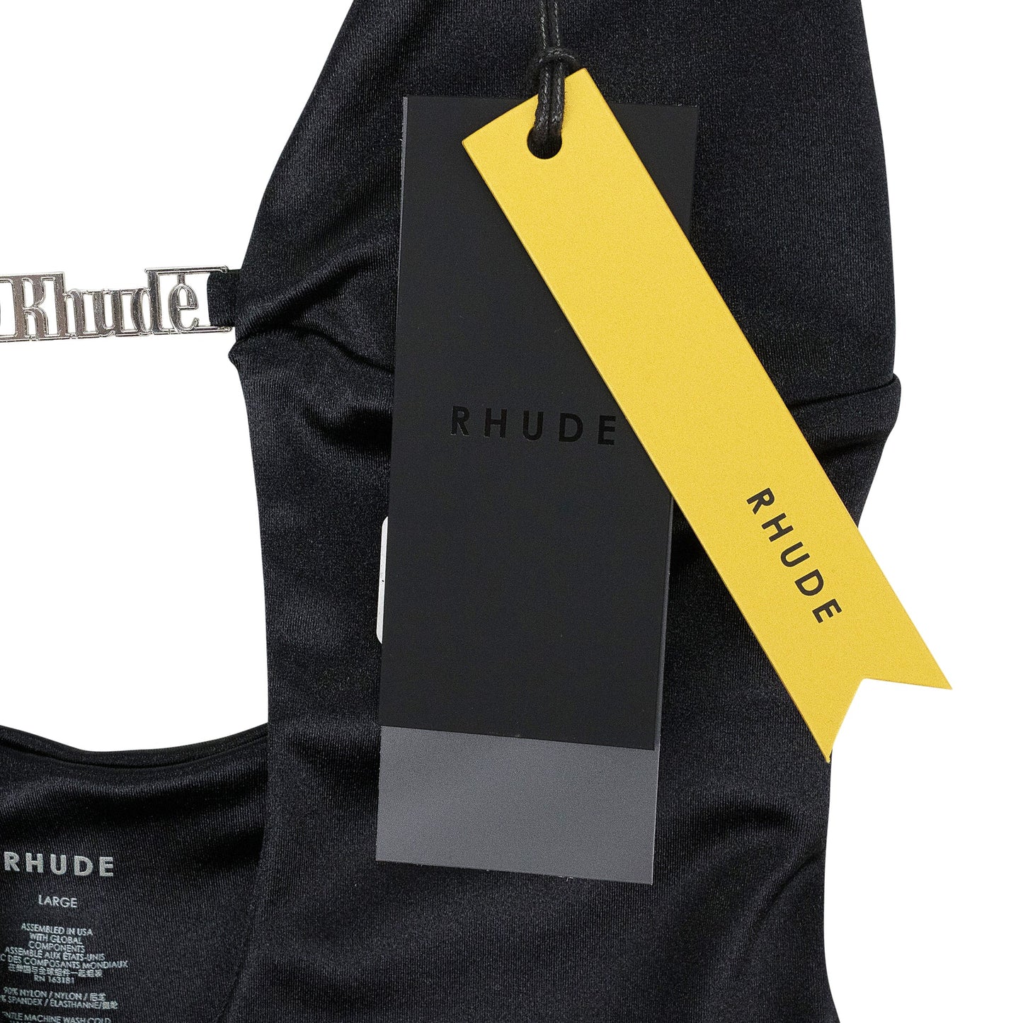 BLACK RIMINI ONE-PIECE SWIMSUIT