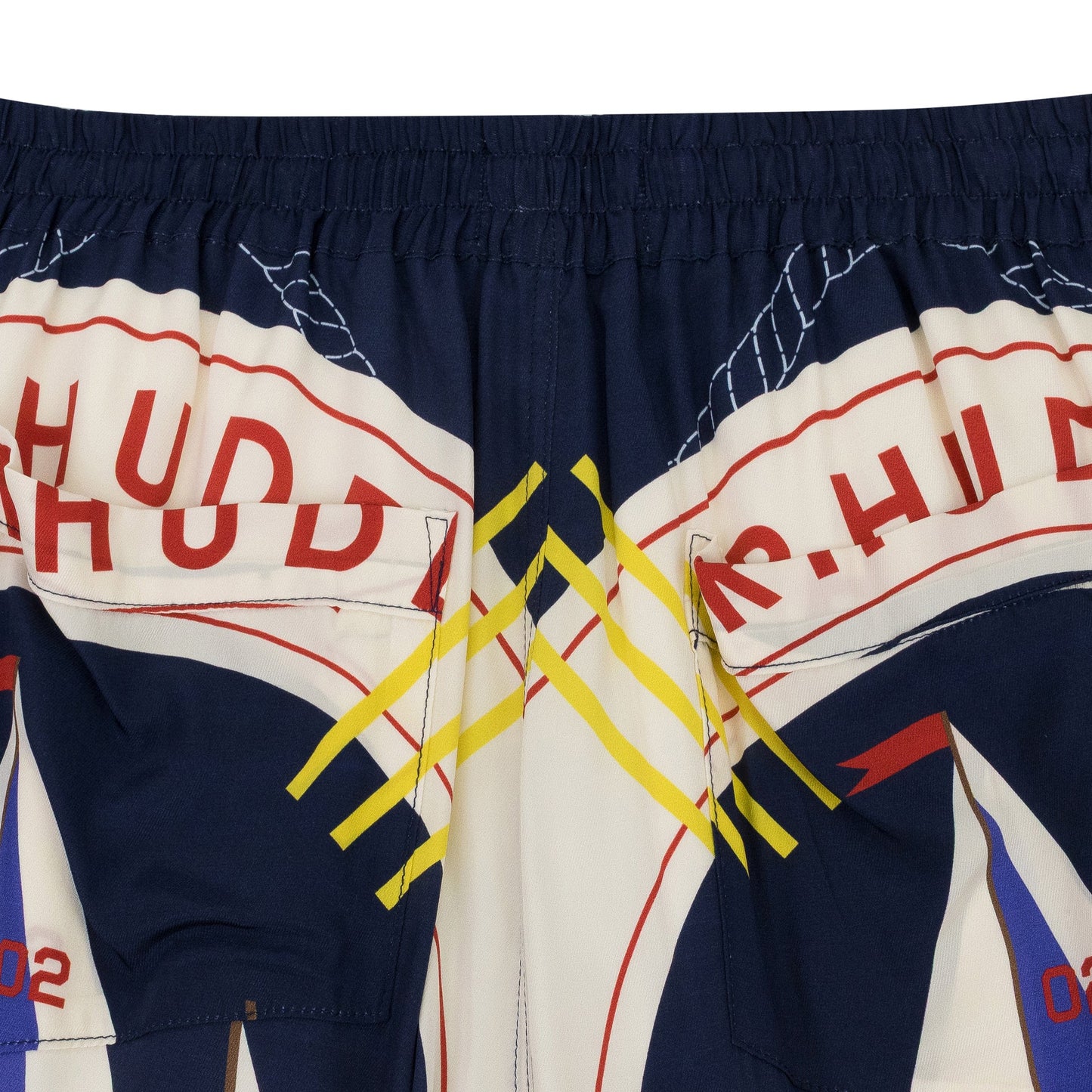 BLUE FLAG SAIL SILK TRACK PANTS