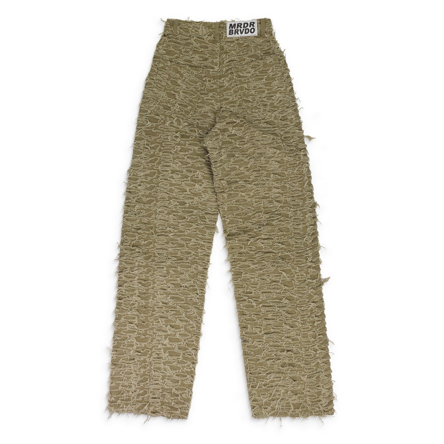TAN HUSK WIDE LEG PANTS