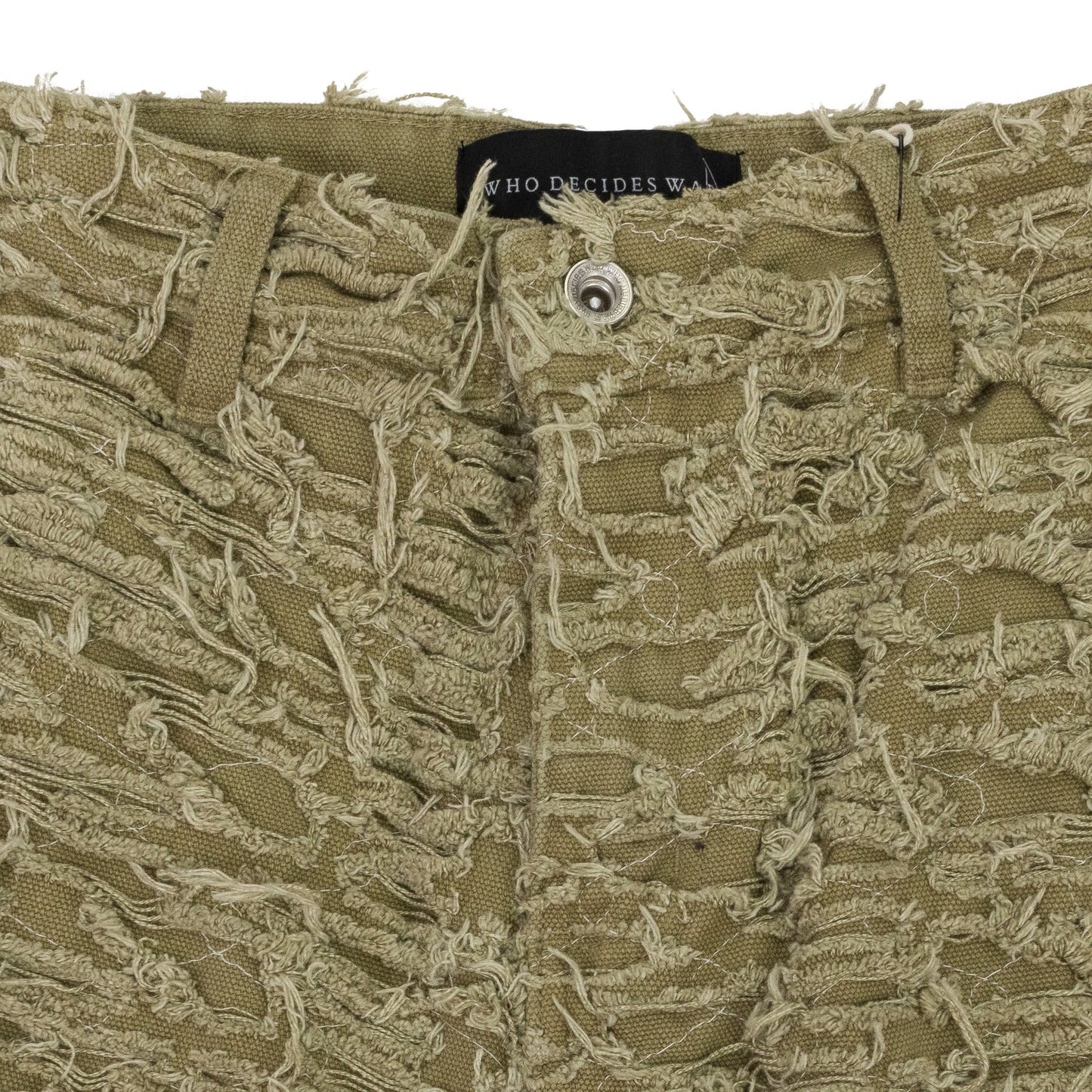 TAN HUSK WIDE LEG PANTS