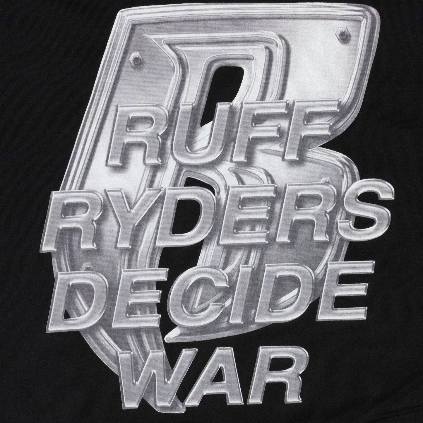 BLACK RUFF RYDERS HOODIE