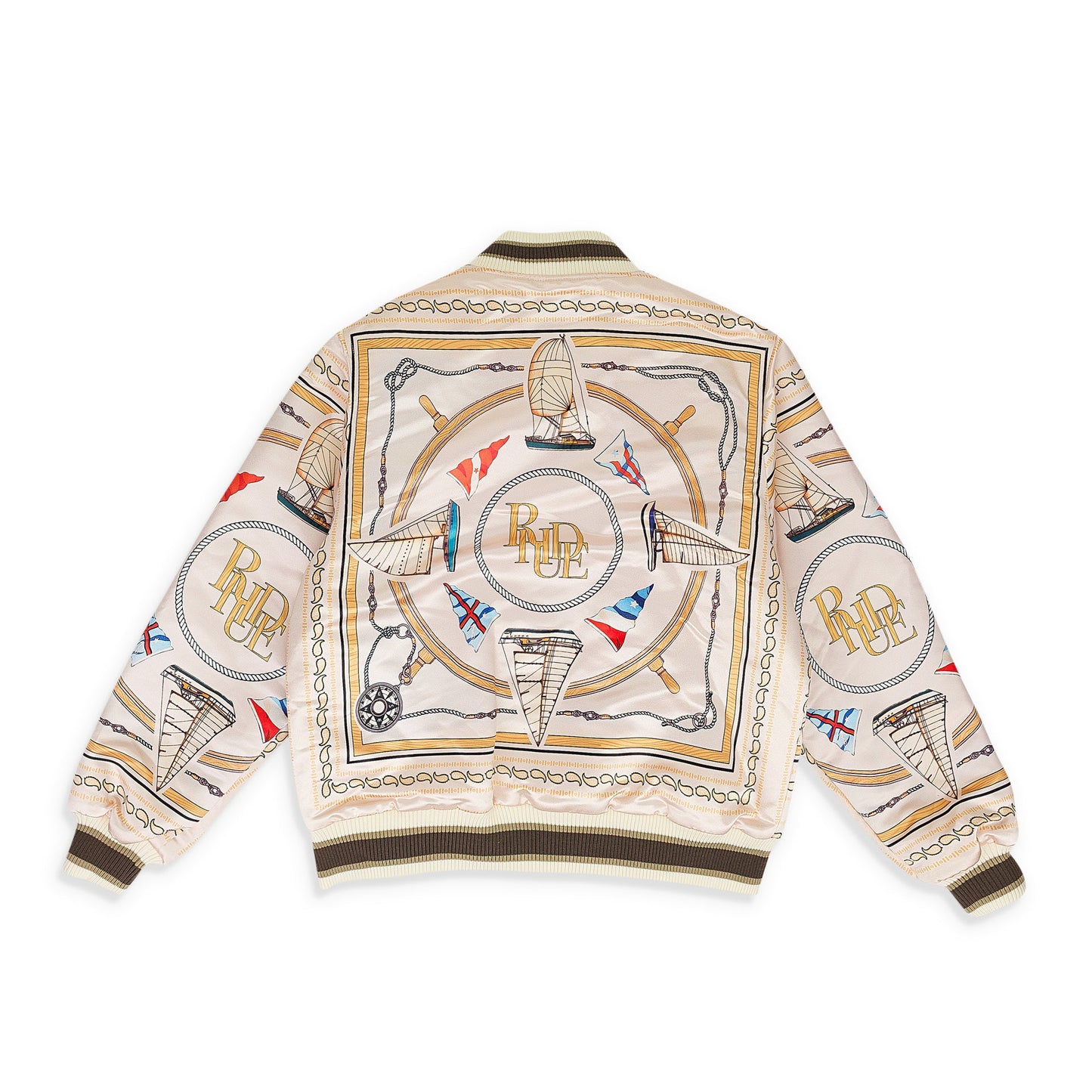 MULTICOLOR NAUTICA SATIN BOMBER