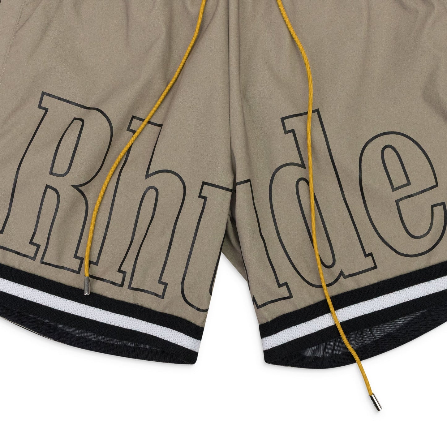 KHAKI BASKETBALL SWIM TRUNKS