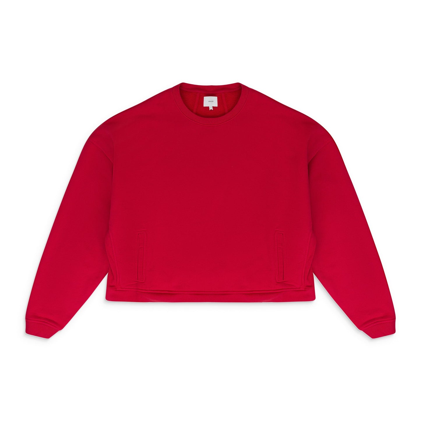 RED CREWNECK SWEATSHIRT