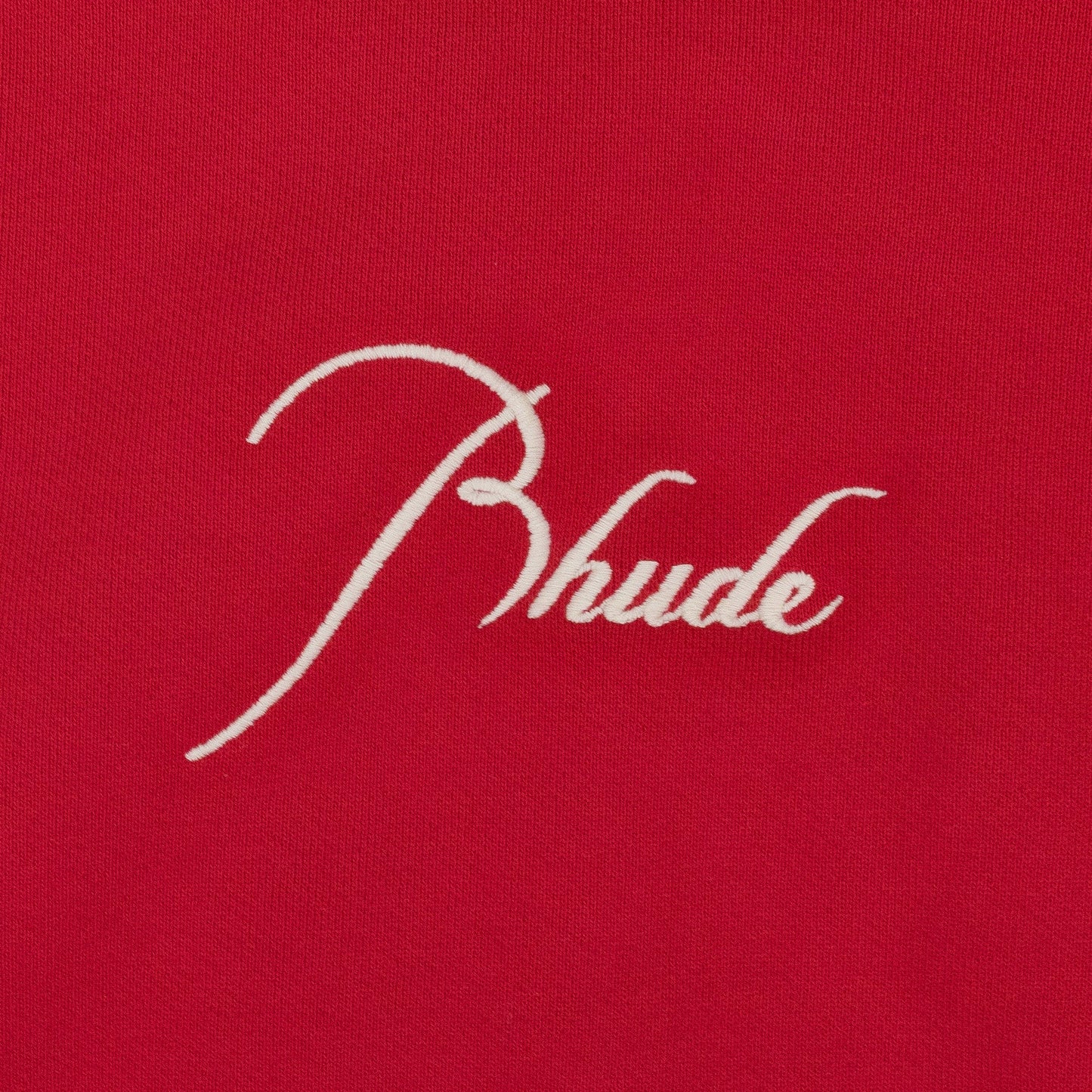 RED CREWNECK SWEATSHIRT