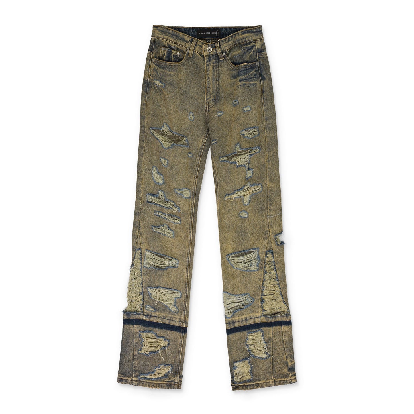 RUST GNARLY STRAIGHT-FIT JEANS