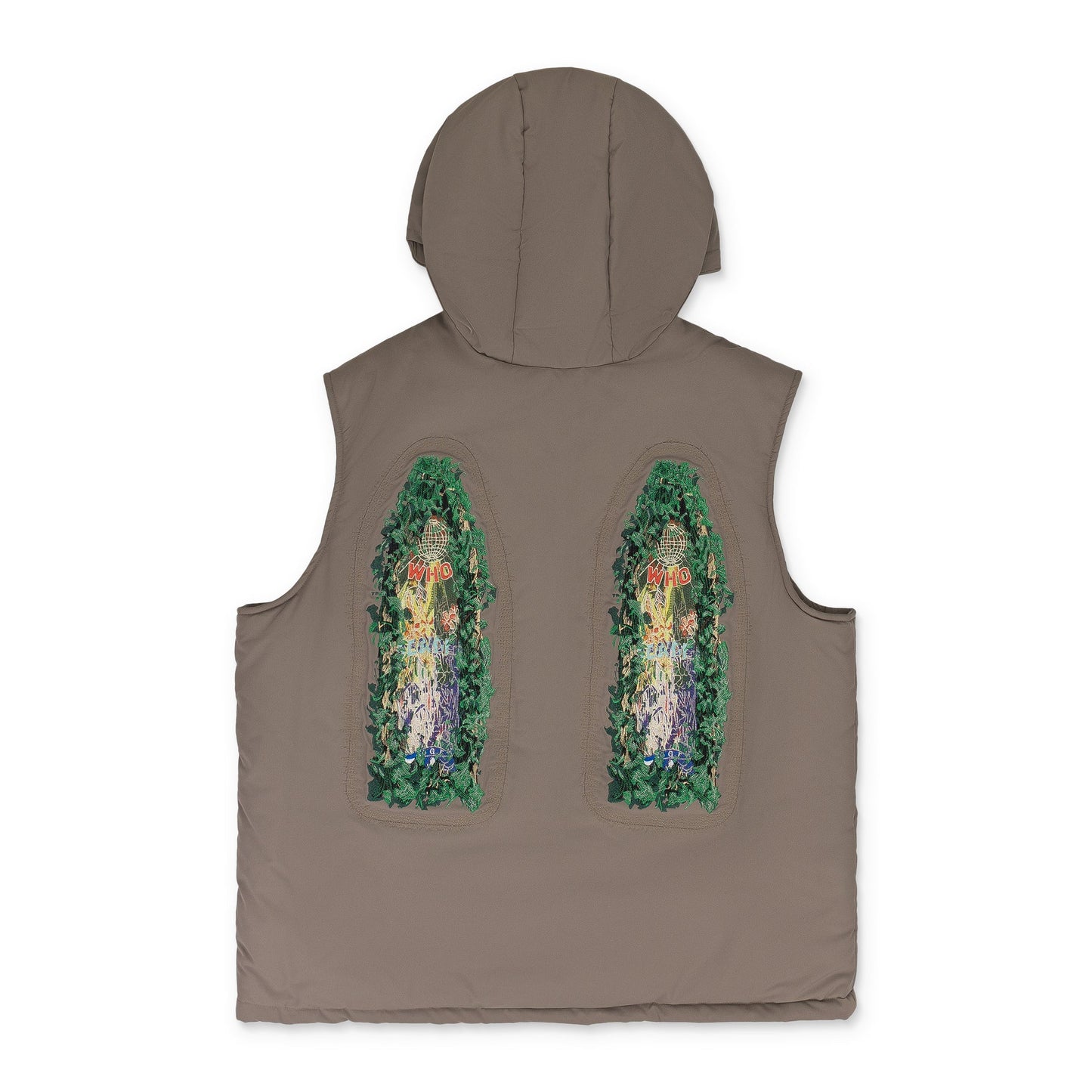 GREEN GARDEN GLASS VEST