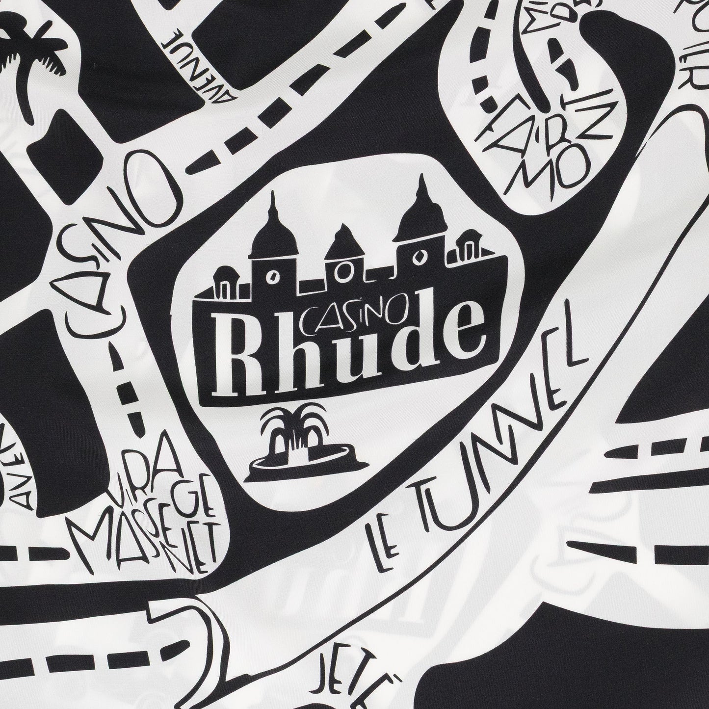 BLACK/WHITE STRADA SILK LS BUTTON-DOWN SHIRT