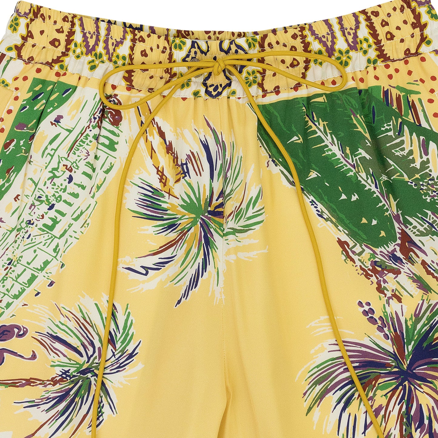 MULTICOLOR PALMINA SILK SHORTS