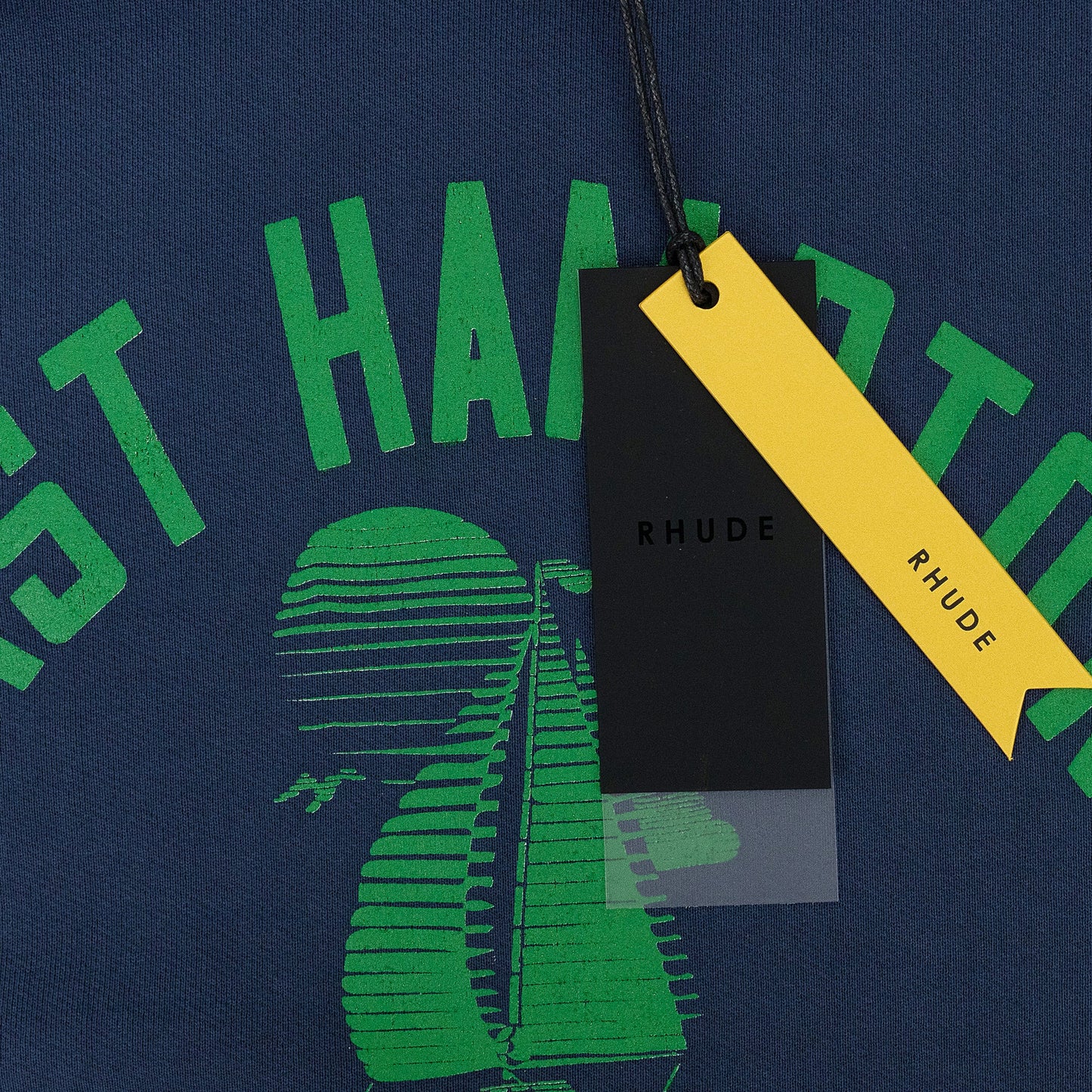 NAVY HAMPTON REGATTA CREWNECK SWEATSHIRT