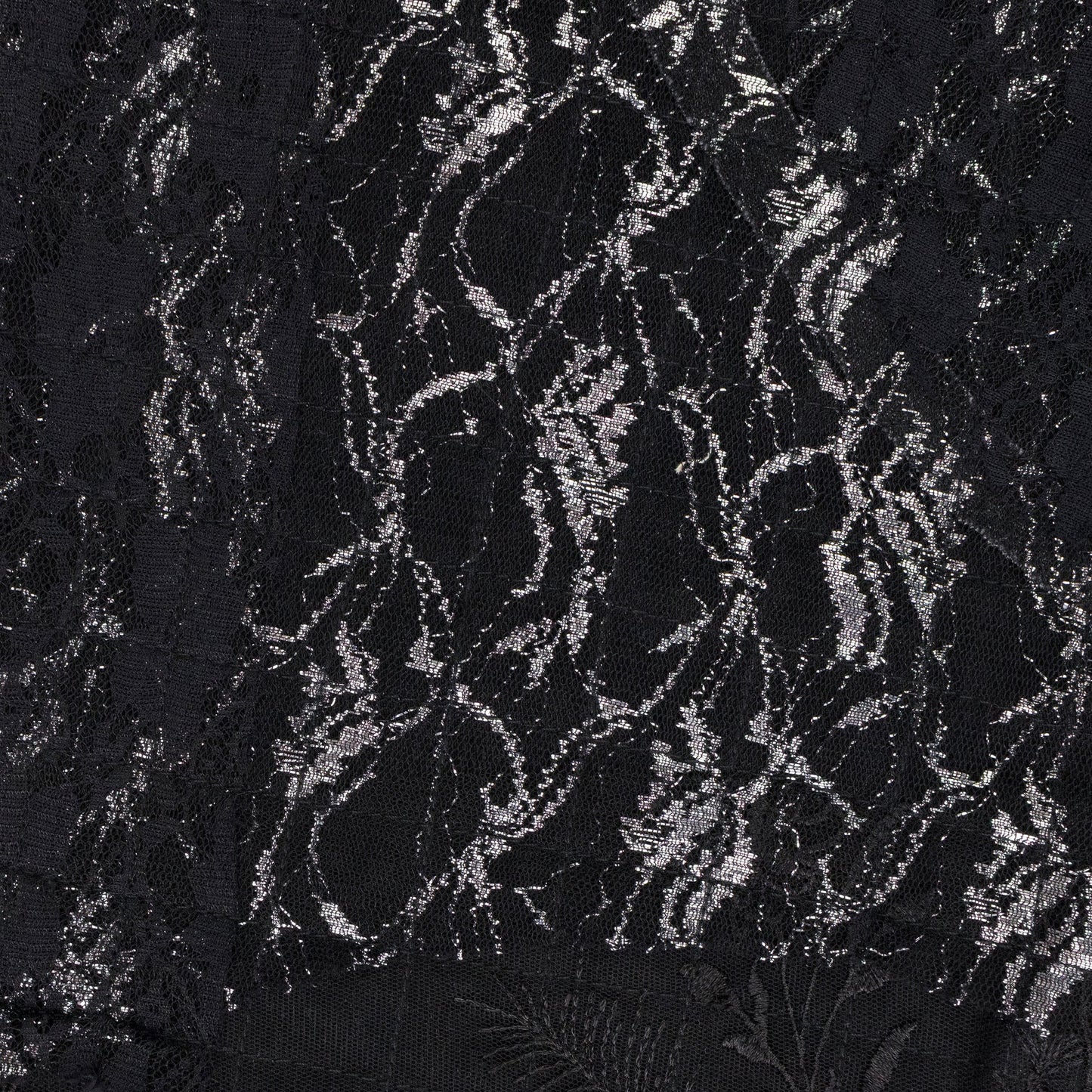 BLACK BORO GRID STRAIGHT JEANS