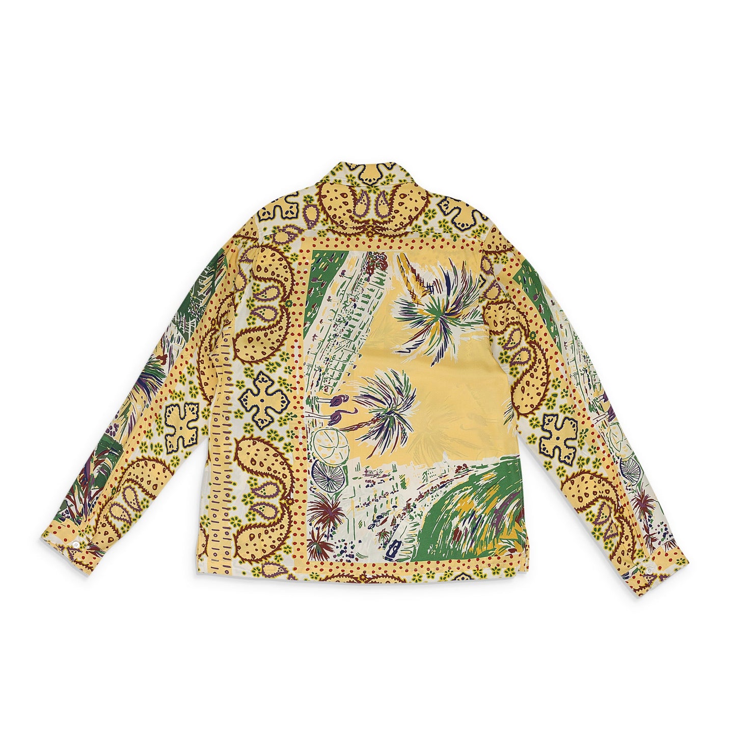 MULTICOLOR PALMINA SILK LS BUTTON-DOWN SHIRT