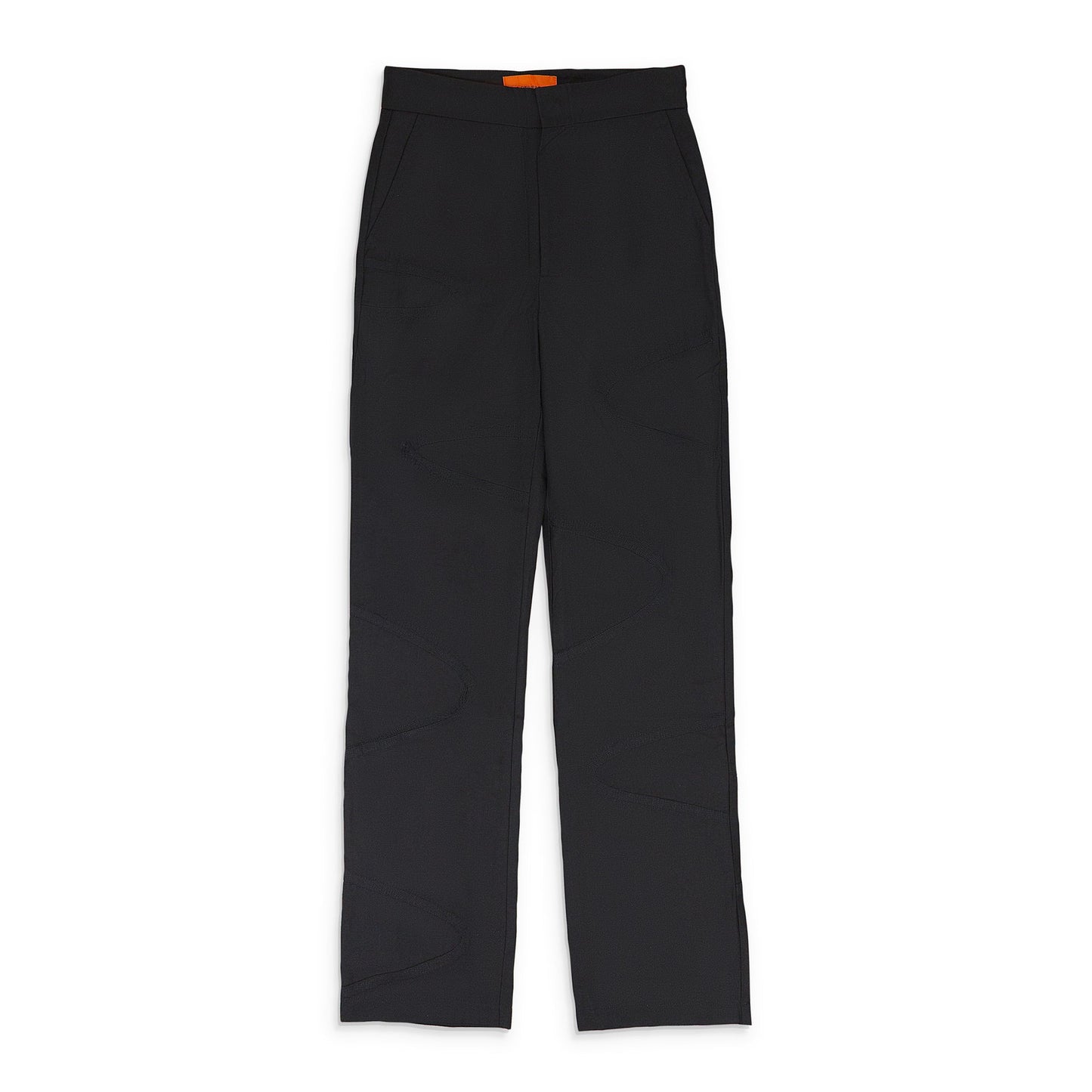 BLACK LA PLUME TROUSERS